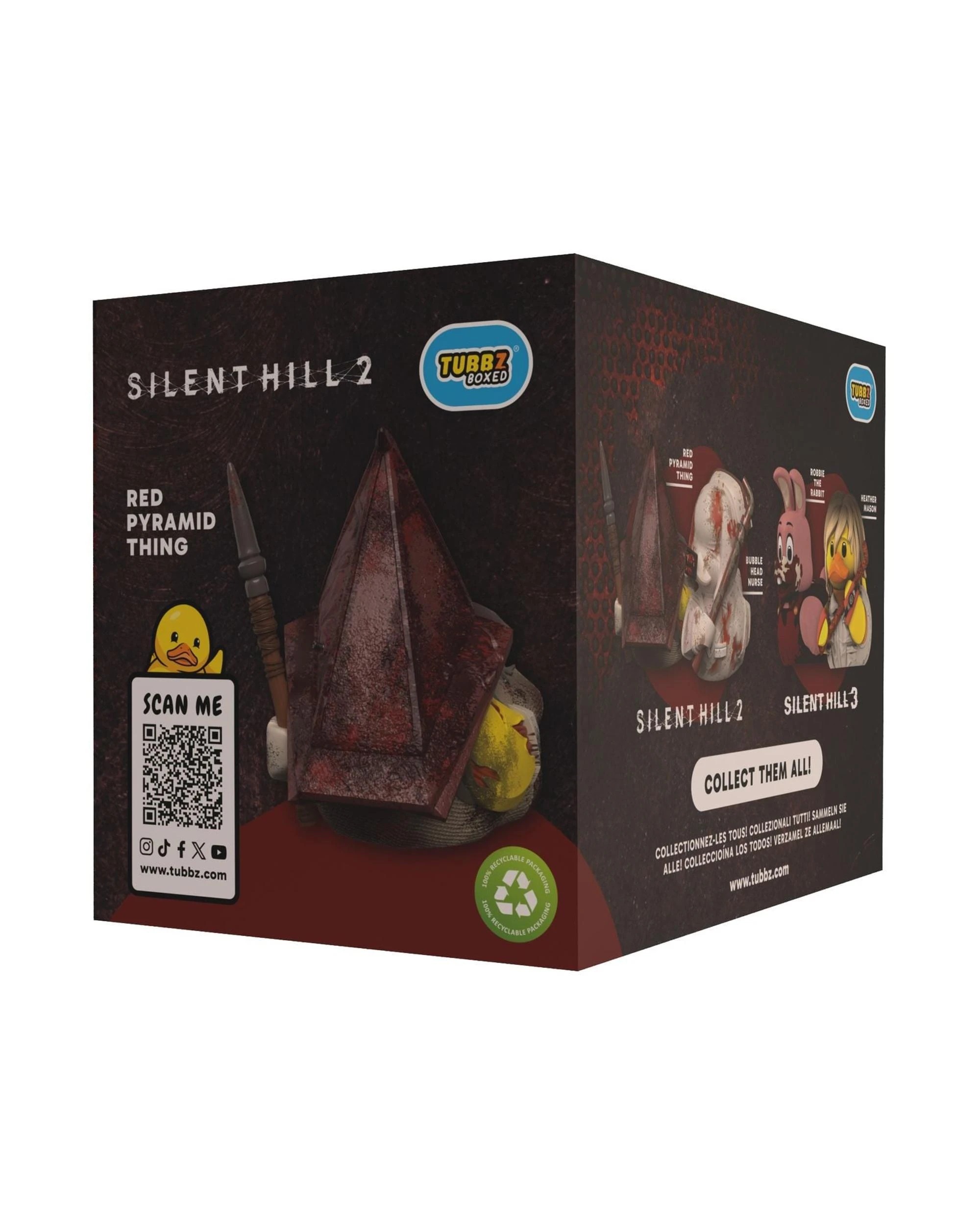 6 TUBBZ Silent Hill 2 Pyramid Head Boxed Edition Cosplaying Duck Figure, 6 of 6