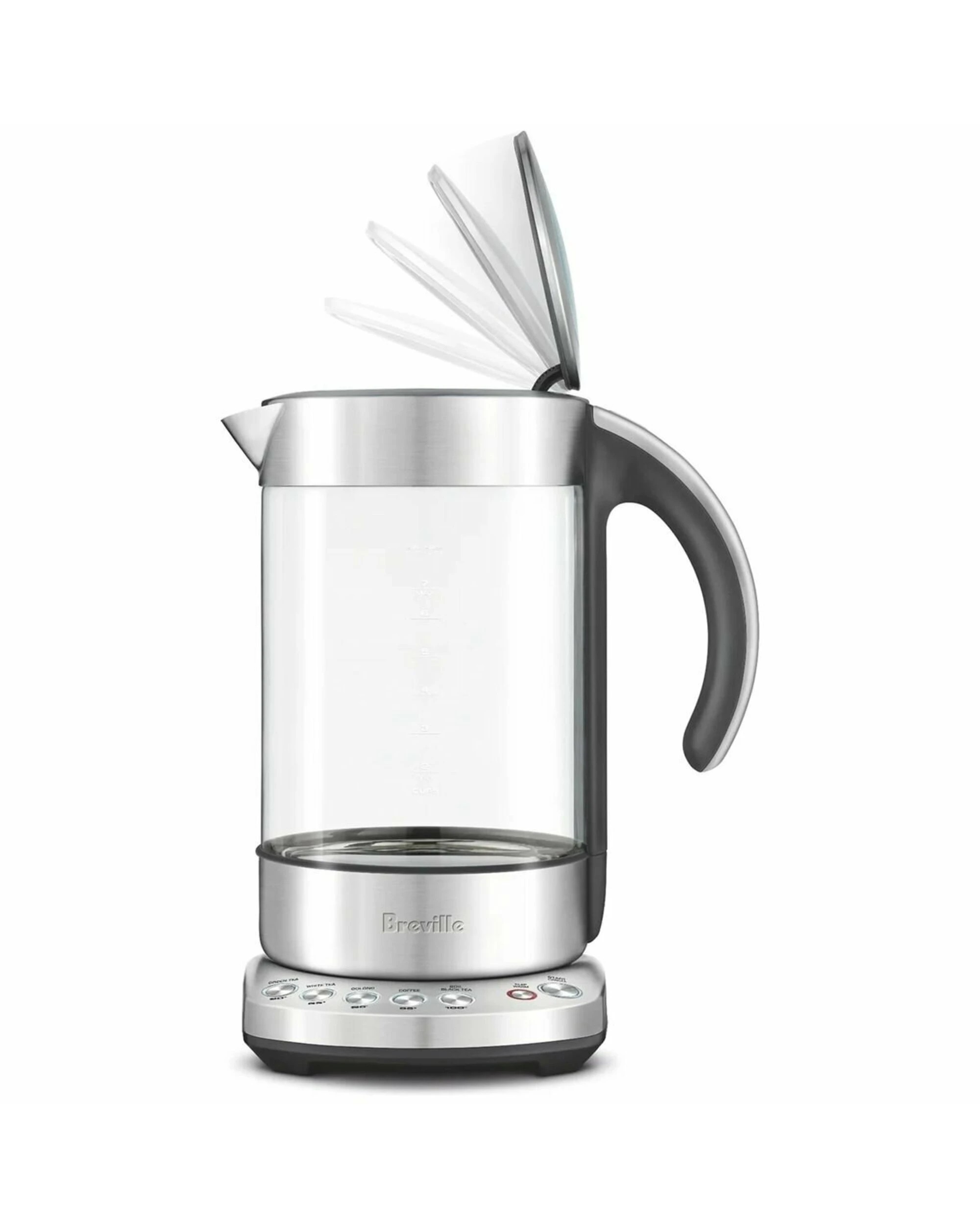 3 Breville 1.7L The Smart Kettle Clear - SILVER, 3 of 5