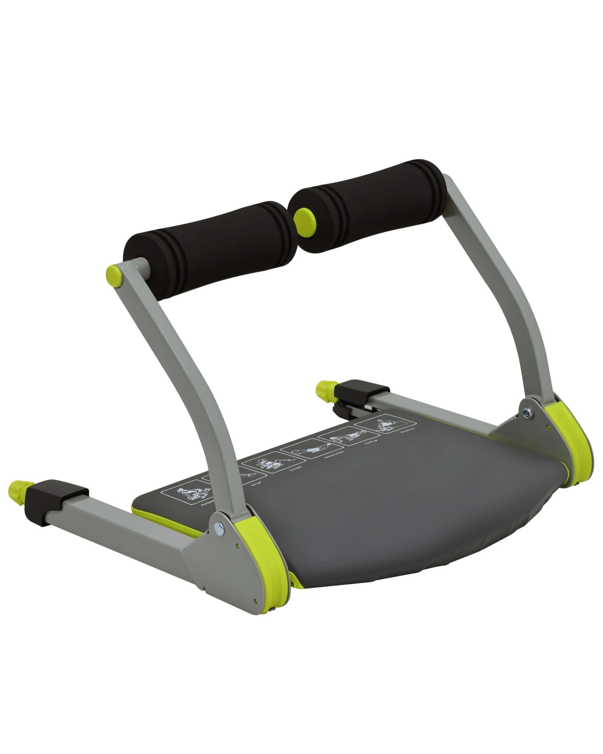 1 Ab Machine for Home Gym - Green, 1 of 8