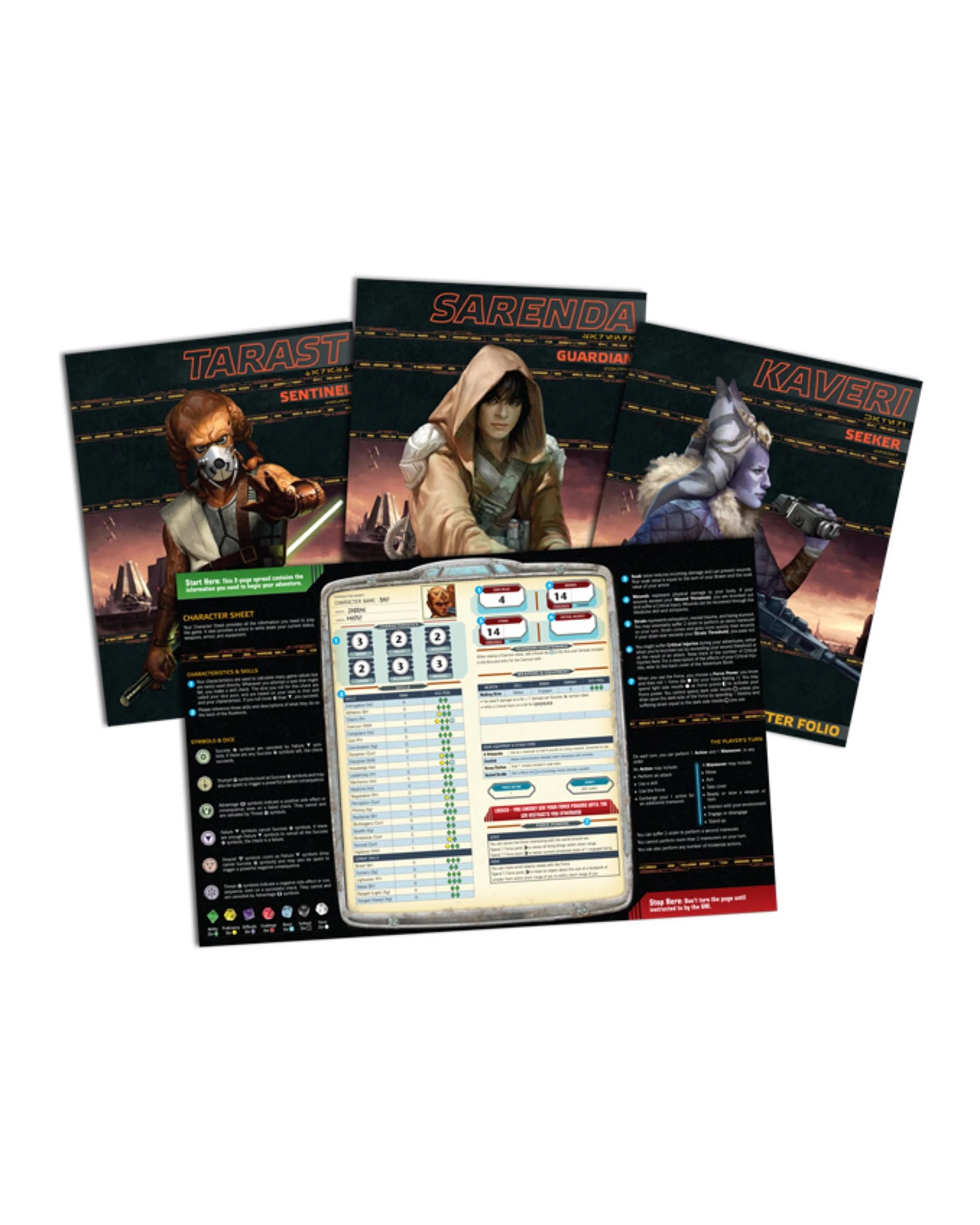 2 Star Wars: Force and Destiny Beginner Game, 2 of 3