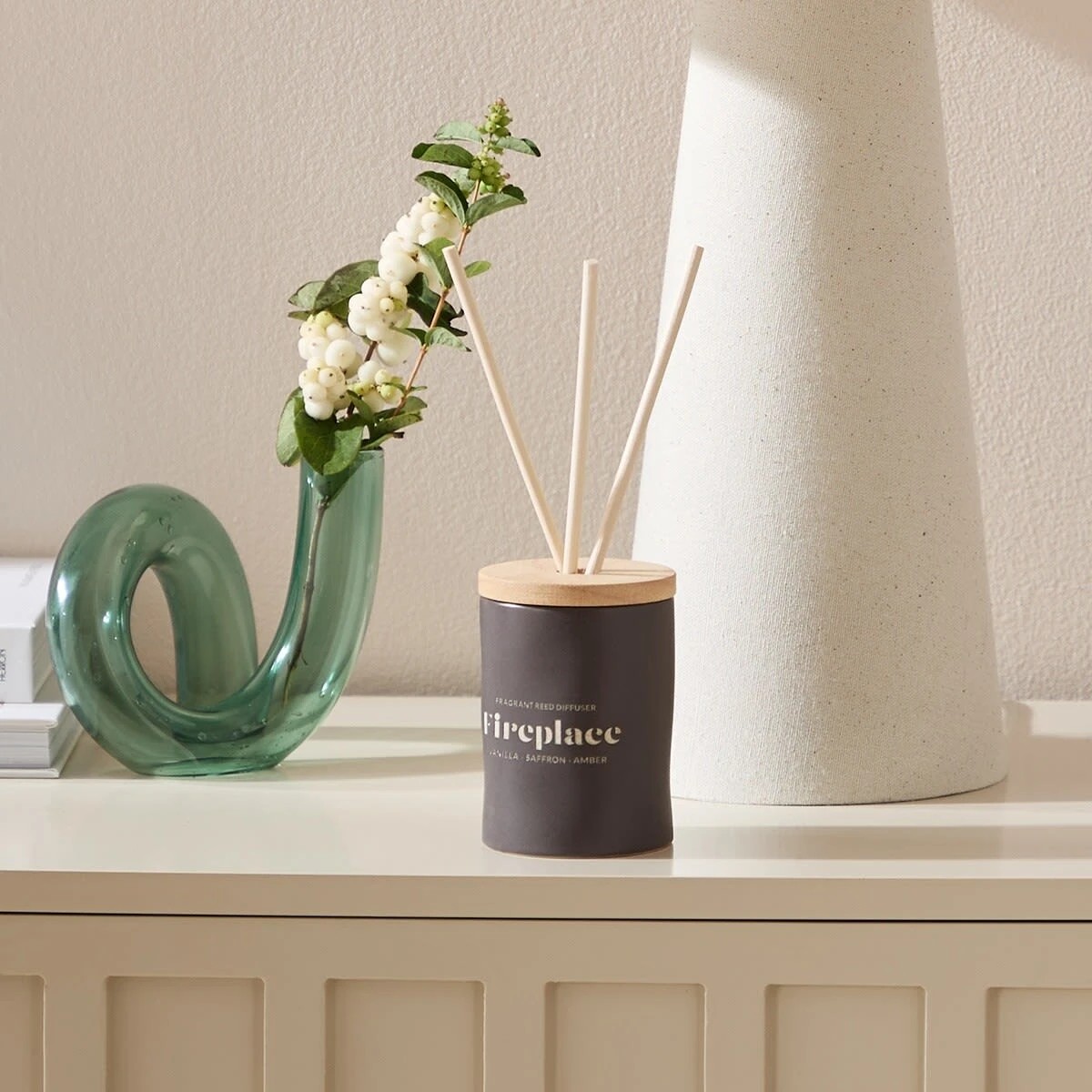 8 Fireplace Ceramic Fragrant Reed Diffuser 150ml, 8 of 8
