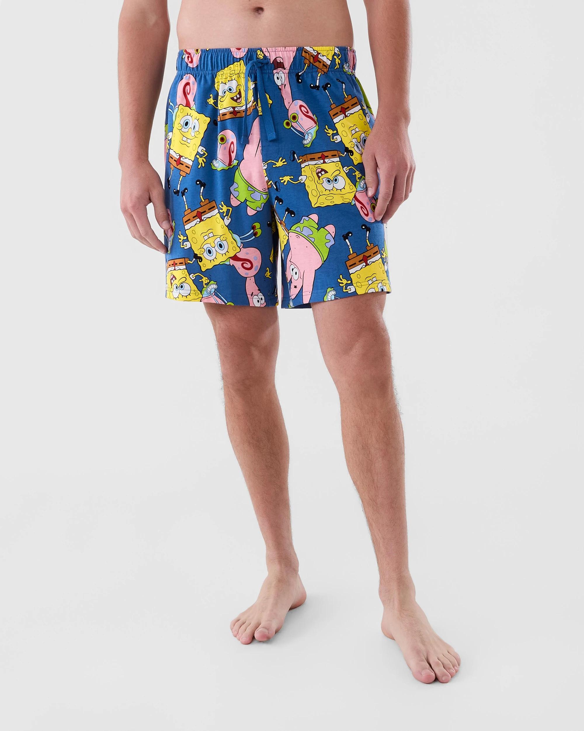 7 SpongeBob SquarePants License Sleep Shorts Spongebob, 7 of 7