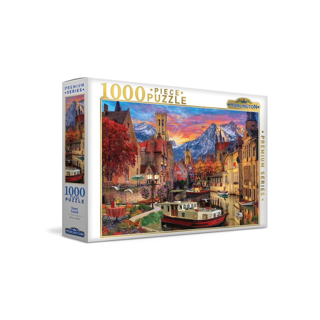 8 Harlington 1000 Piece Jigsaw Puzzle - Castles & Cottages - Assorted* - Multi, 8 of 10