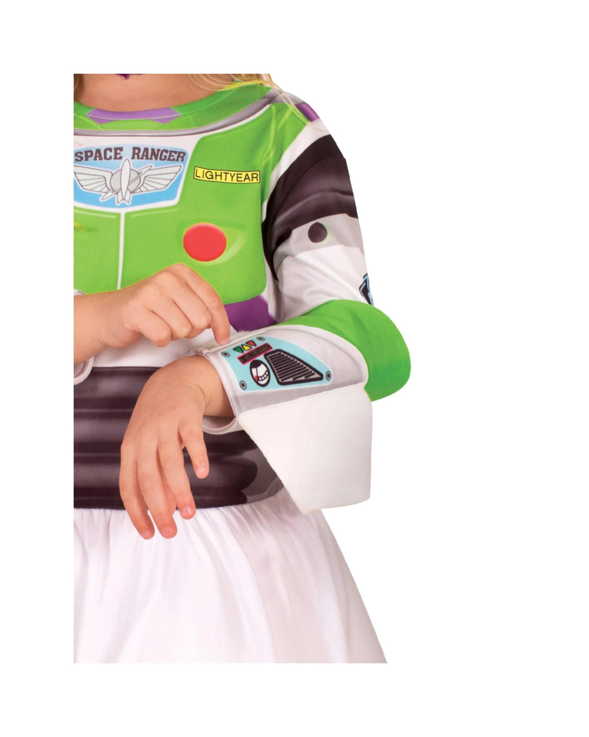 3 Toy Story 4 Buzz Lightyear Girl Toddler Costume, 3 of 4
