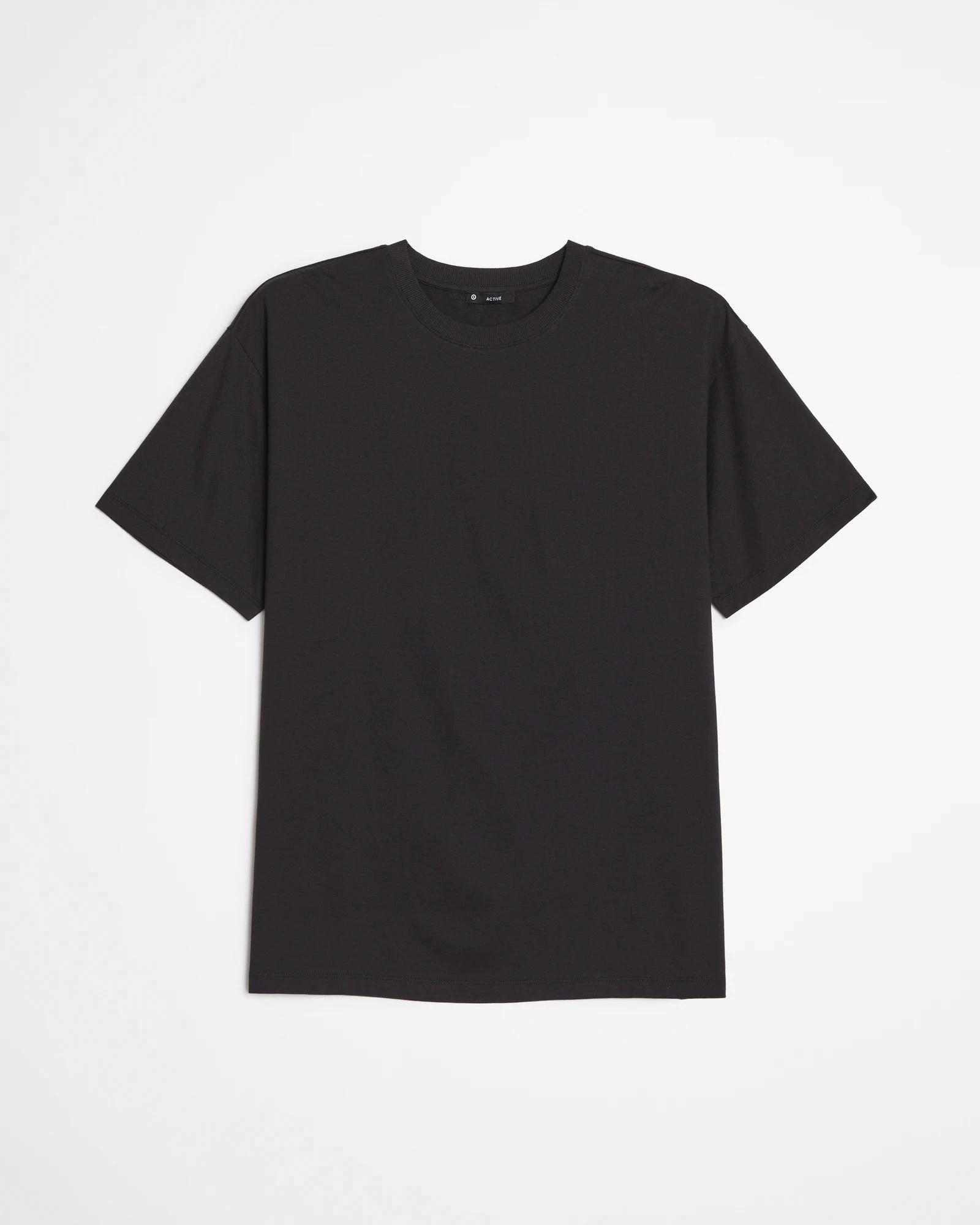 5 Target Active Oversized Jersey T-Shirt BLACK, 5 of 6
