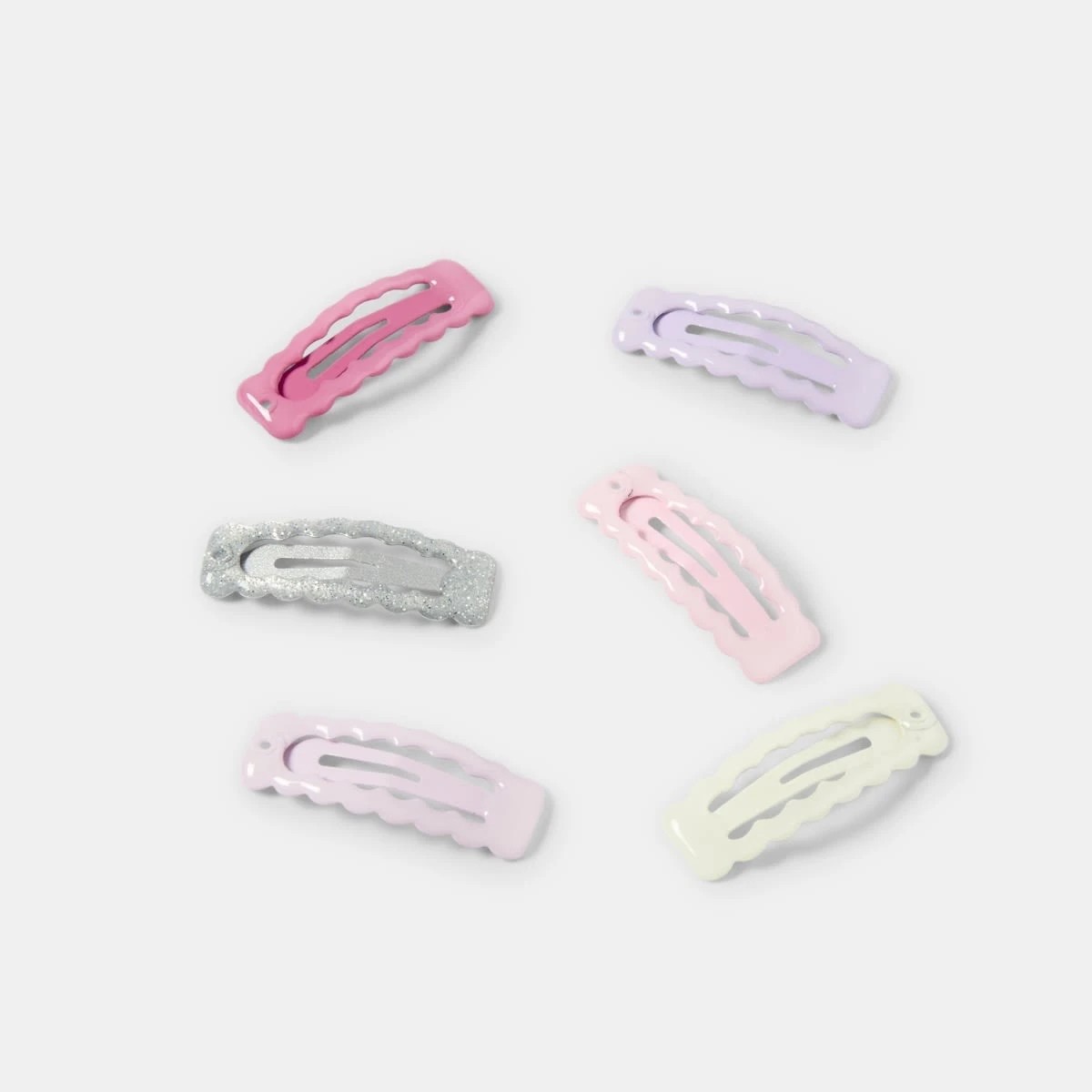 2 6 Pack Pastel Hair Clips, 2 of 3