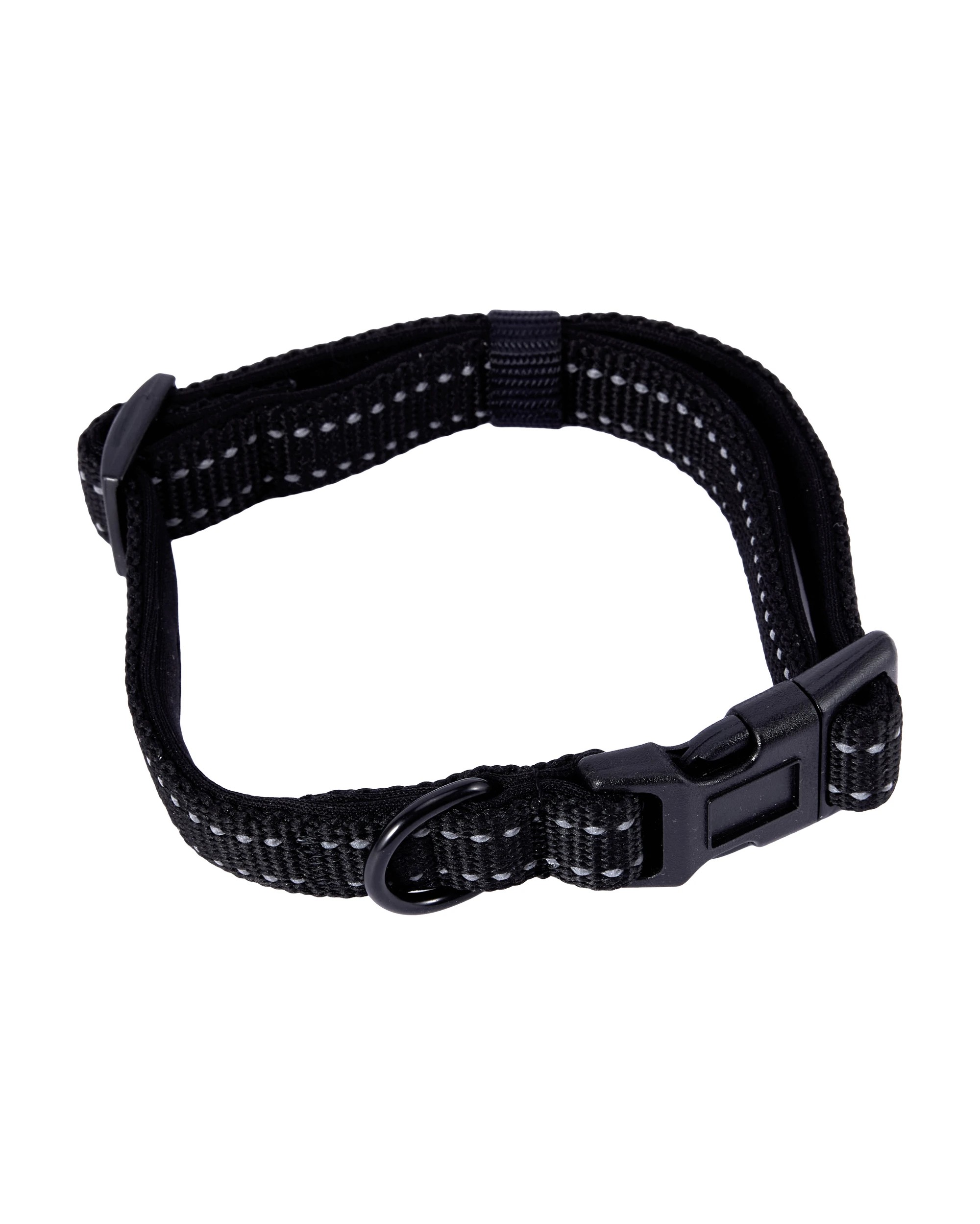 4 Black Reflective Collar and Lead Set - Small, 4 of 5