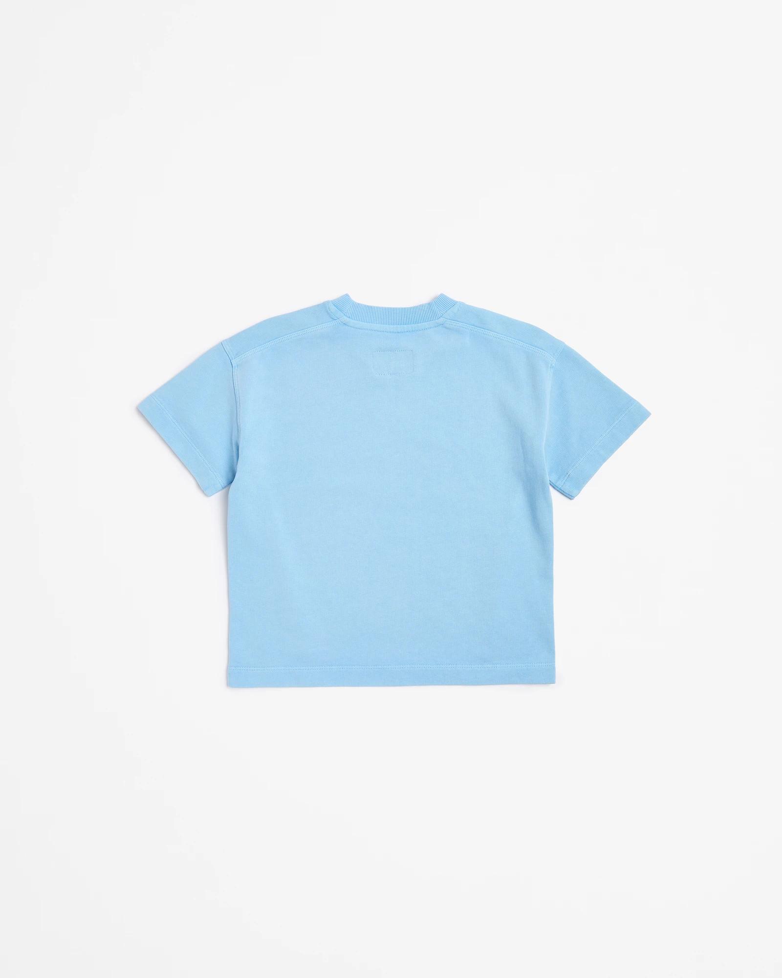 3 Target Australian Cotton Oversize Panelled T-shirt BLUE, 3 of 3