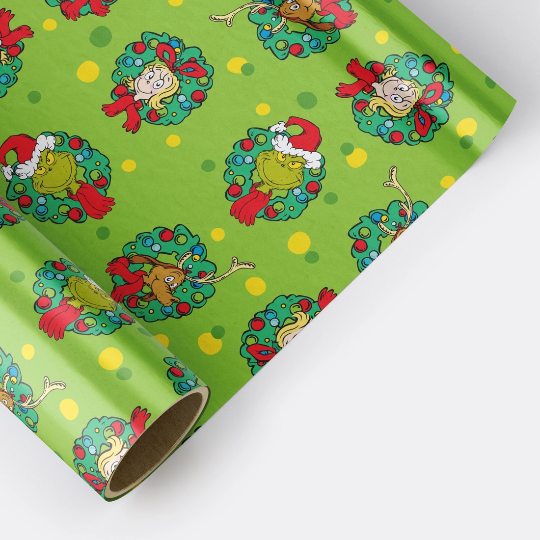 4 4m 70cm The Grinch Wrapping Paper Roll - Assorted, 4 of 7