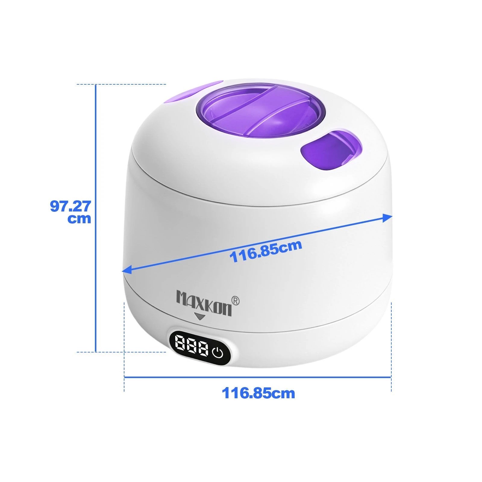 3 Maxkon Ultrasonic UV Cleaner 200ml for Aligner Retainer Denture Mouth Guard, 3 of 7
