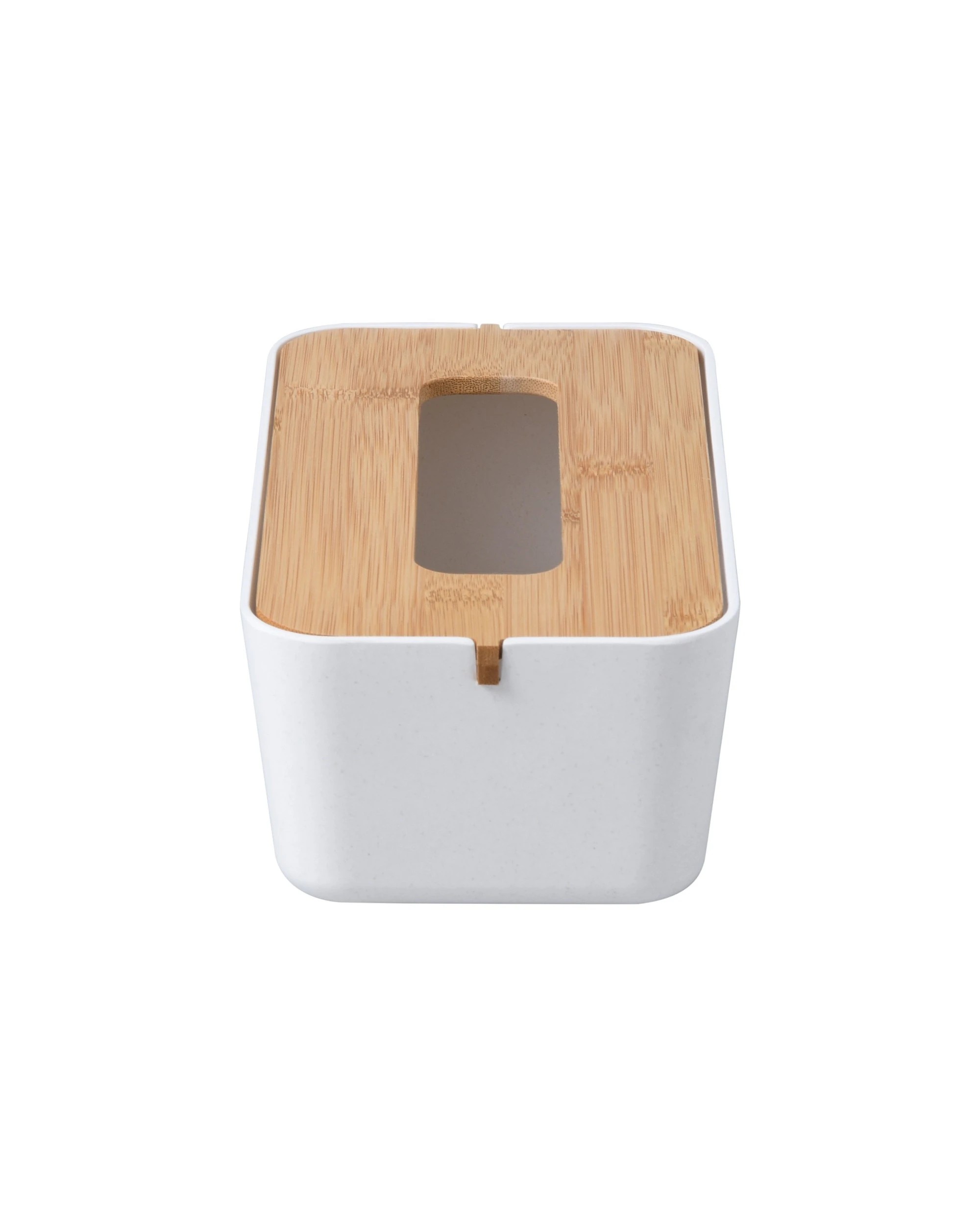 5 Takara Takae Natural Bamboo Tissue Box Large - White, 5 of 7