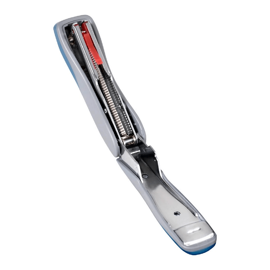 3 Rexel Bambi Mini Stapler Grey/Blue, 3 of 4