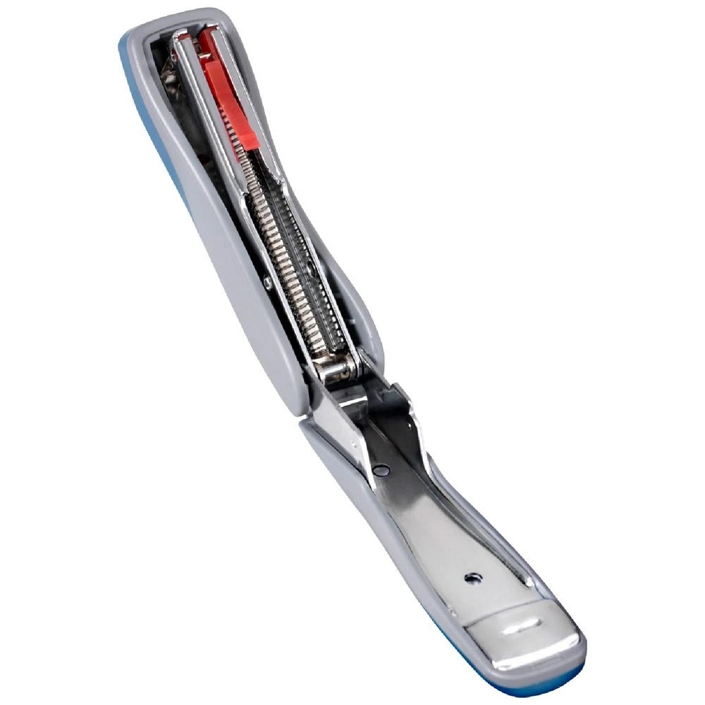 3 Rexel Bambi Mini Stapler Grey/Blue, 3 of 4