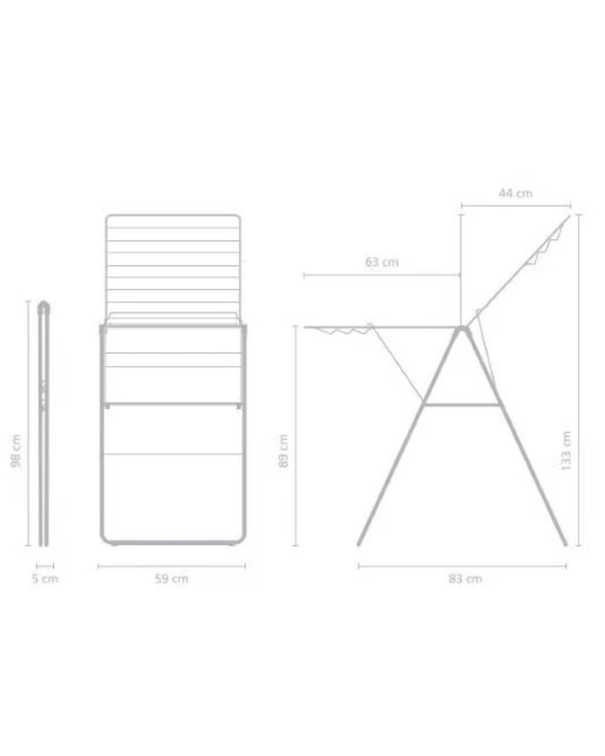 7 Brabantia HangOn 20m Clothes Laundry Dryer Rack  Matte Black Airer Hanging, 7 of 7