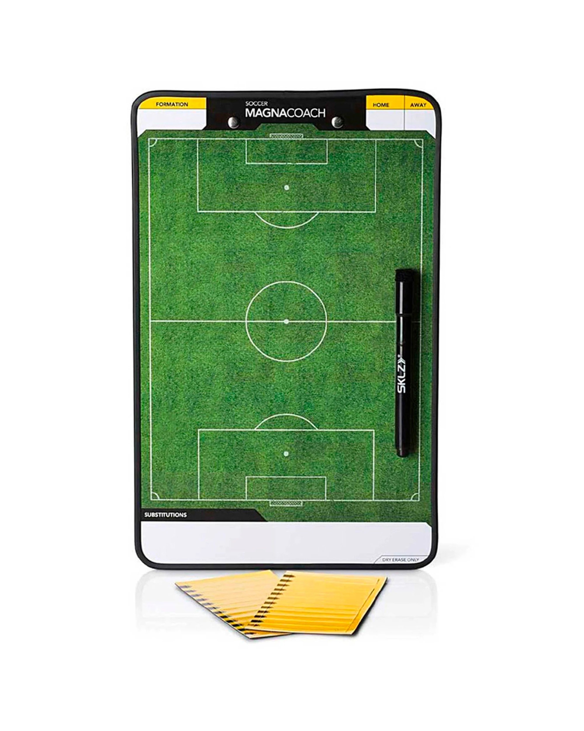 2 Sklz Soccer Magna Coach Magnetic Dry Erase Board With 24 Magnets Marker - Green, 2 of 4