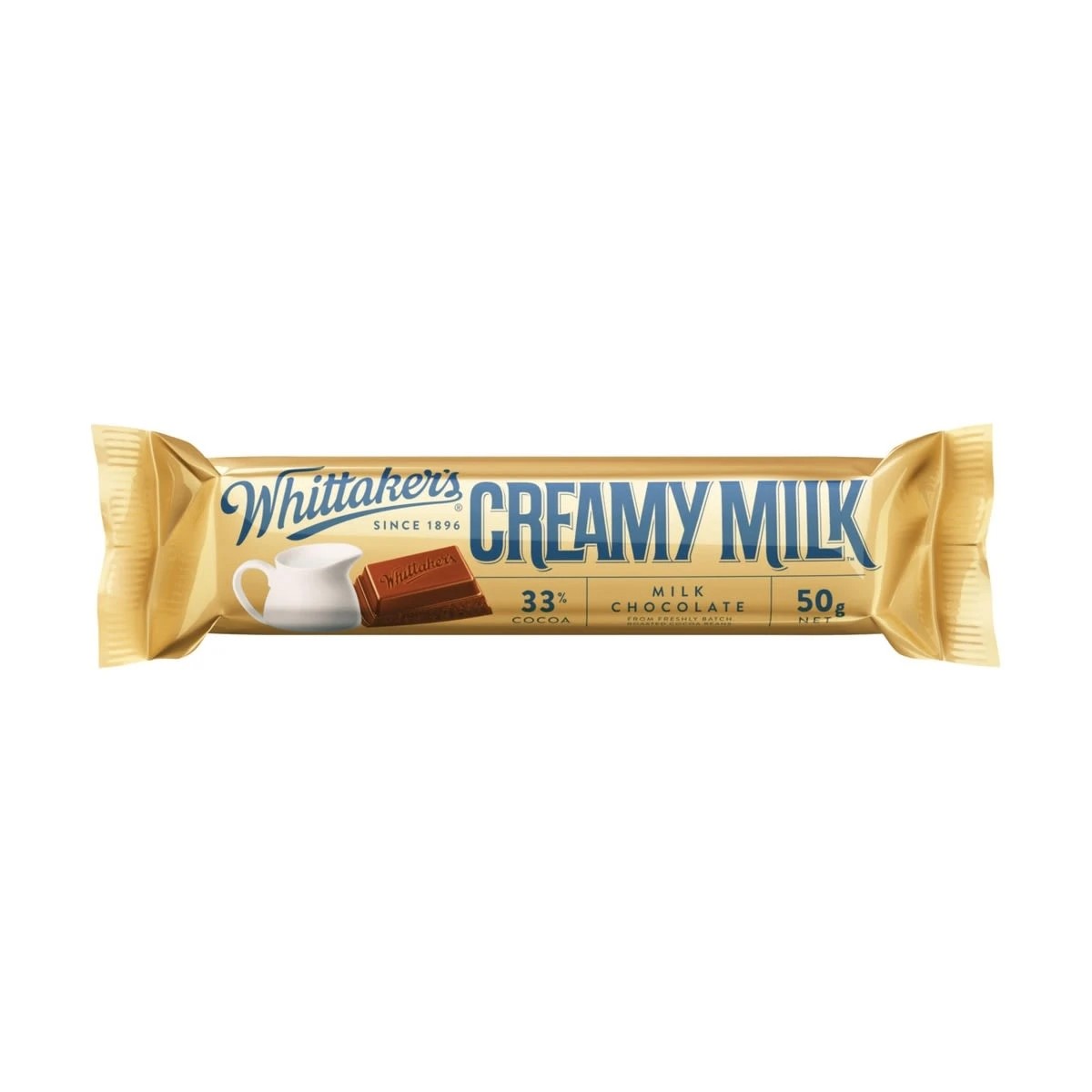 1 Whittaker's Creamy Milk Chunk Bar 50g, 1 of 1