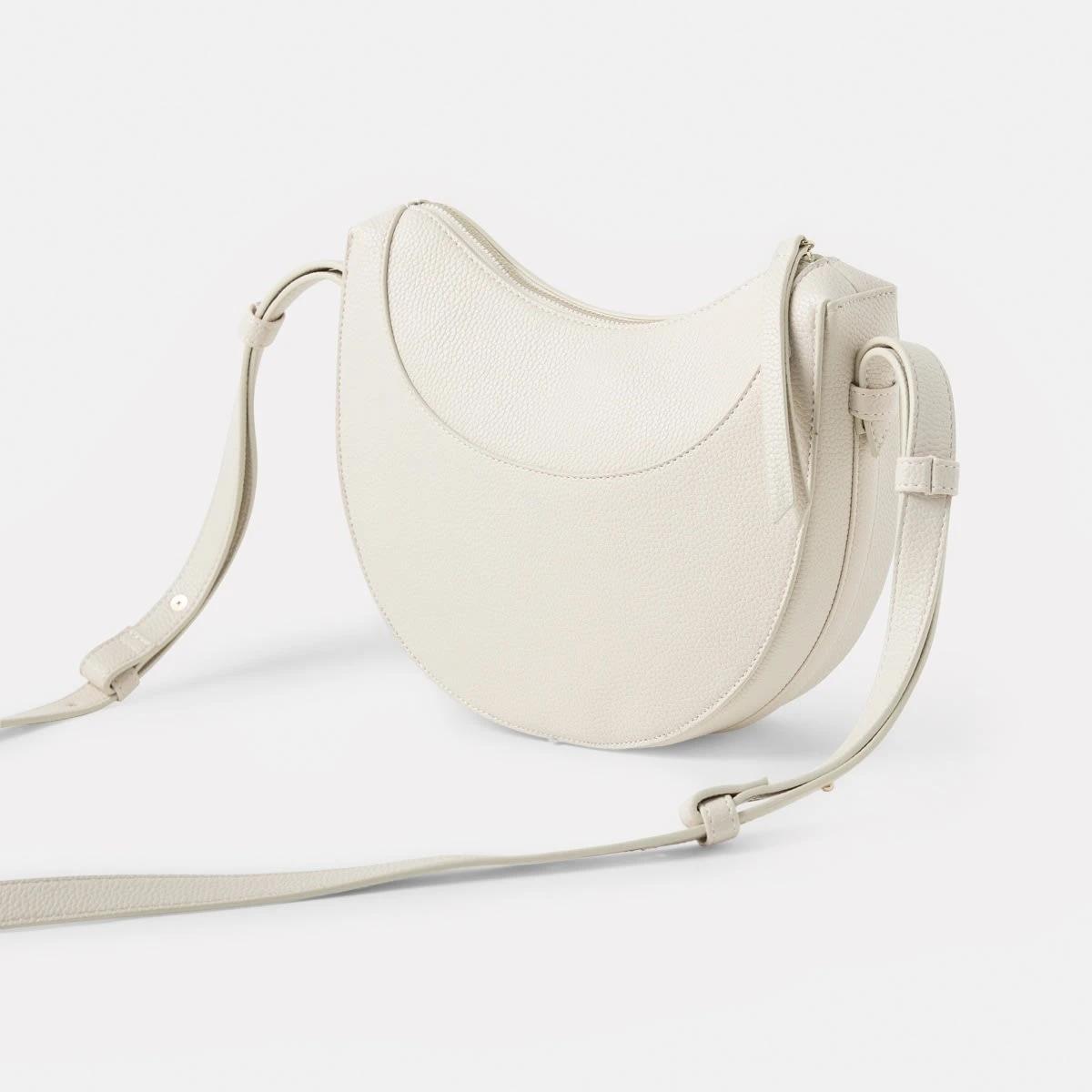 2 Moon Crossbody Bag Beige, 2 of 5