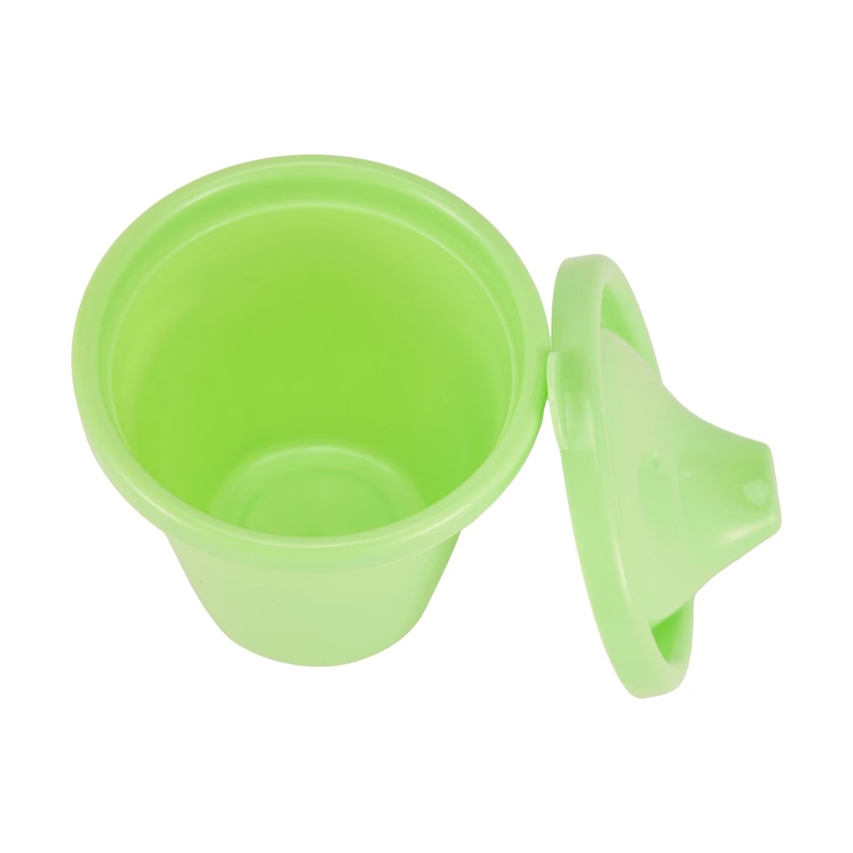 4 6 Pack Reusable Cups with Hard Spout Lids, 4 of 7