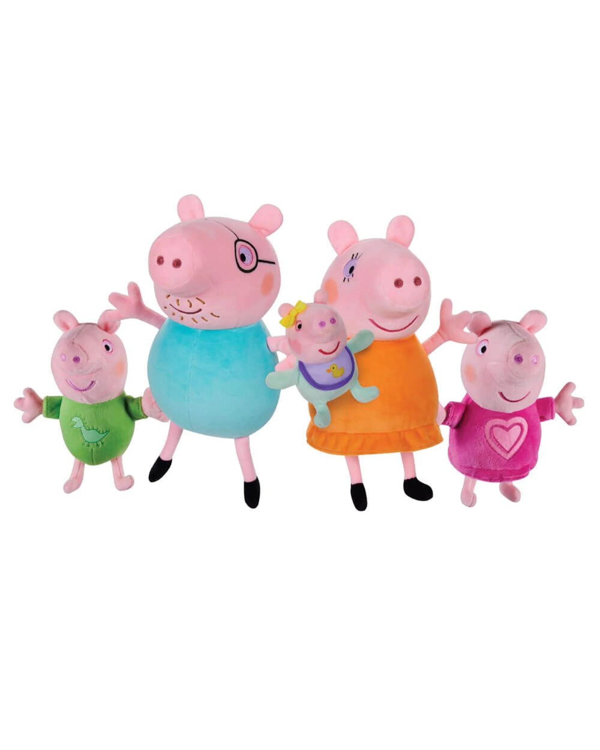 2 Peppa Pig 5 Pack Family Plush, 2 of 8