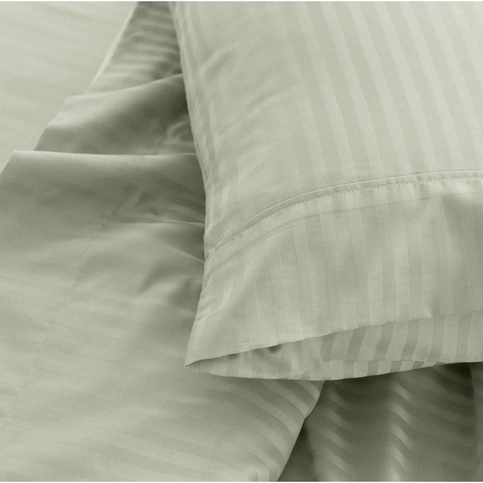 5 Royal Comfort 1200TC Damask Cotton Blend Sheet Set Ultra Soft Silky Luxe Bedding - King Bed - Blue, 5 of 5
