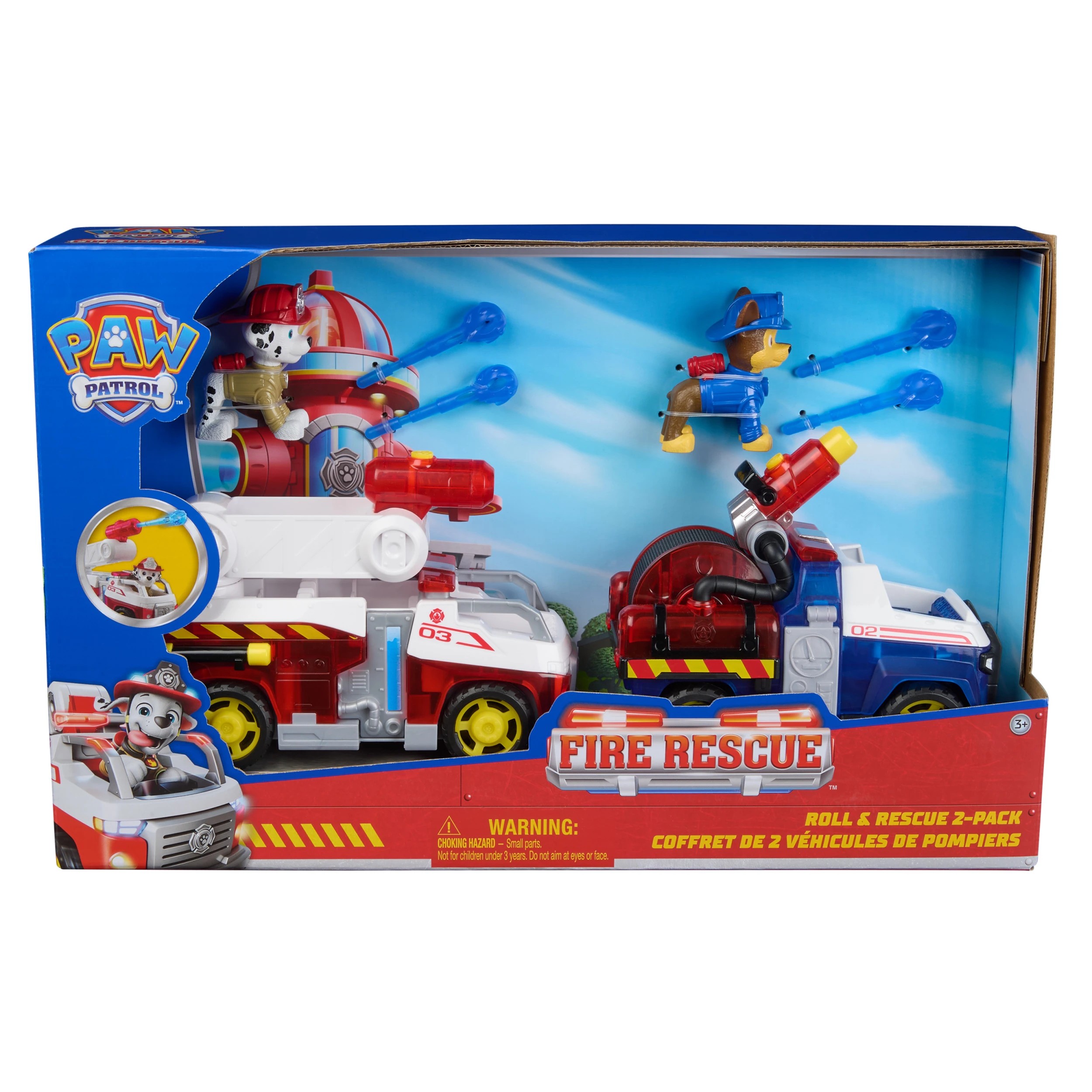6 2 Pack PAW Patrol Fire Rescue: Roll and Rescue, 6 of 9