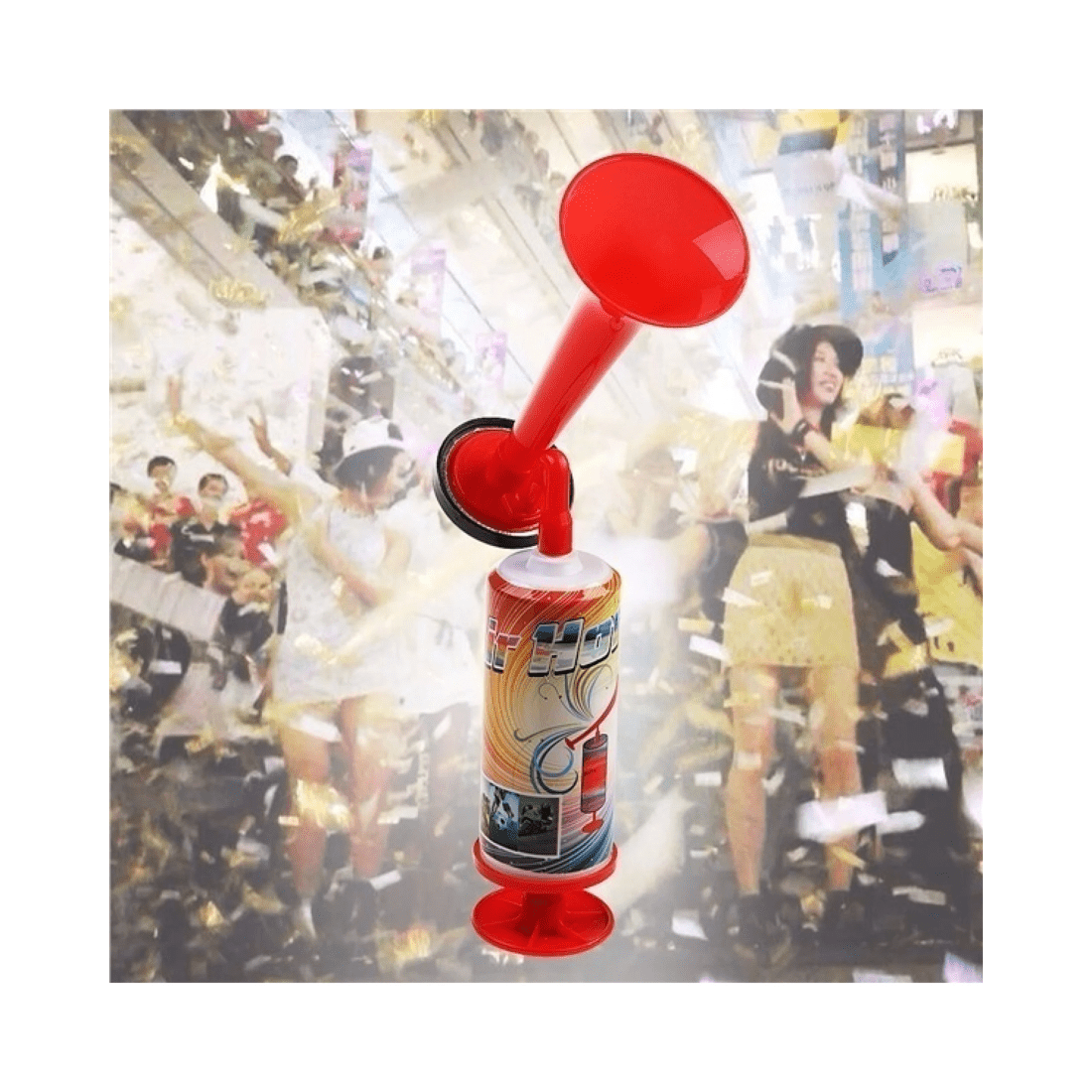 6 BR Costumes Handheld Air Horn Party Prop with Loud Pump Action, 6 of 9