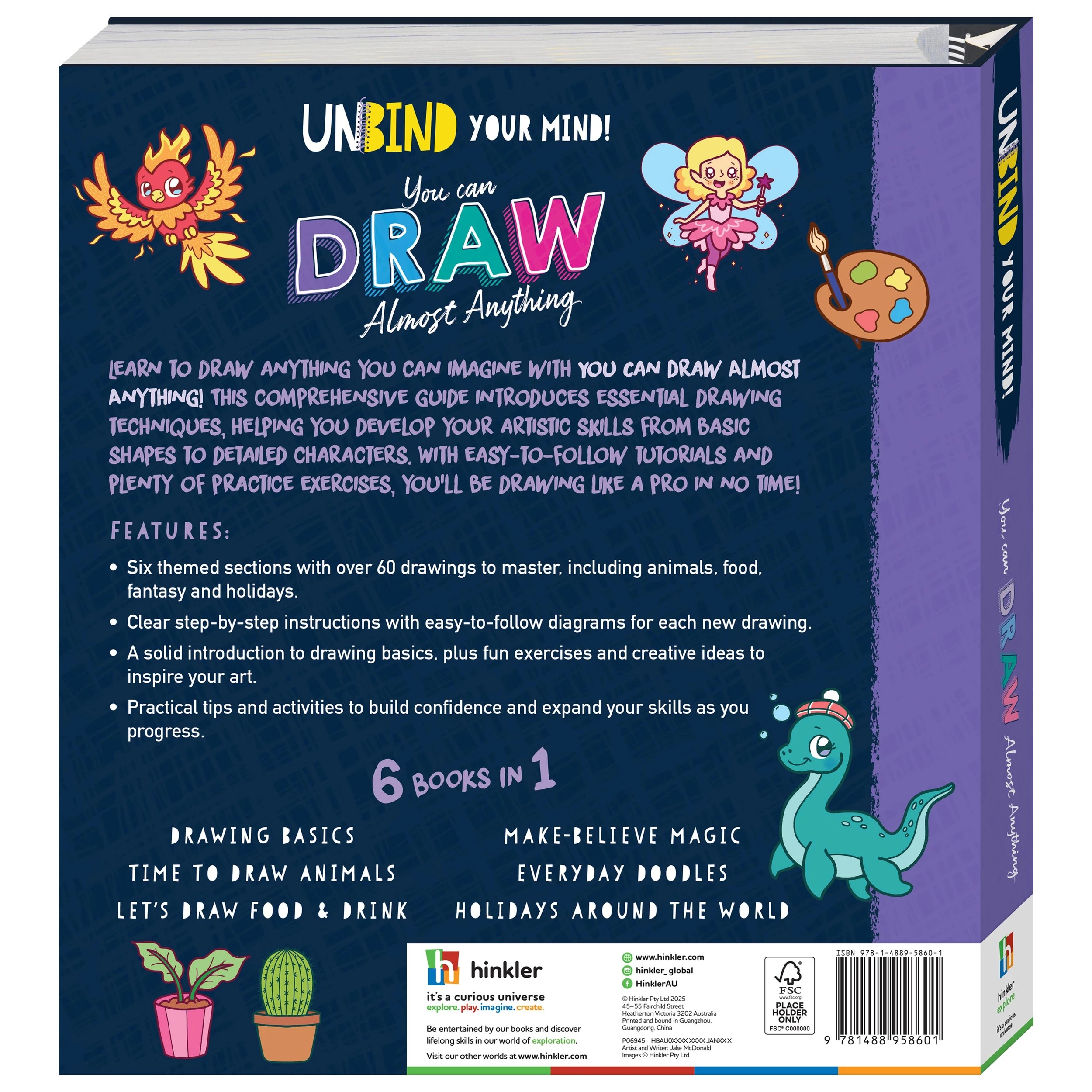 2 Unbind Your Mind You Can Draw Almost Anything - Book, 2 of 4
