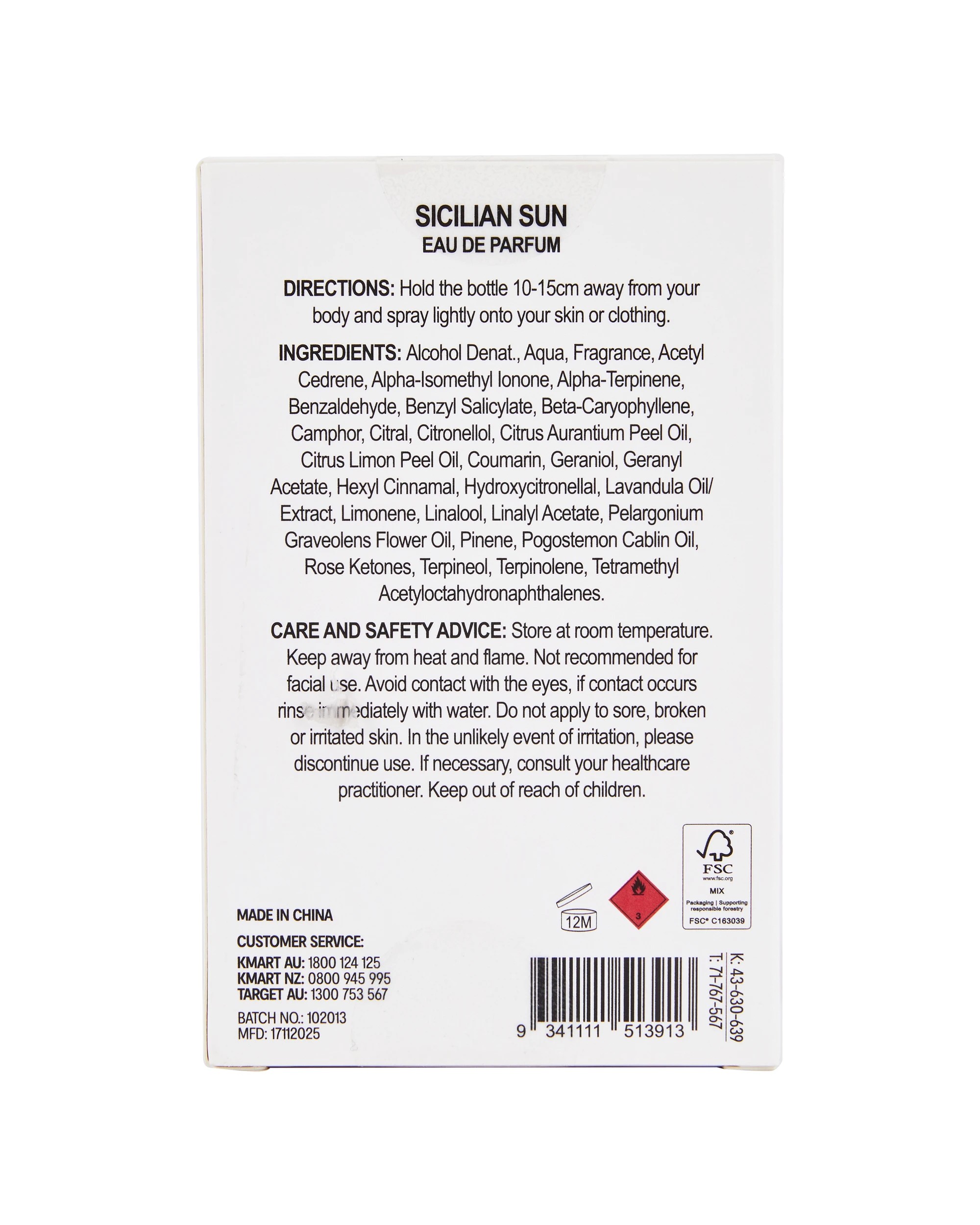 6 OXX Fragrance Sicilian Sun Eau De Parfum 50ml - Bergamot, Lemon and Black Tea, 6 of 6