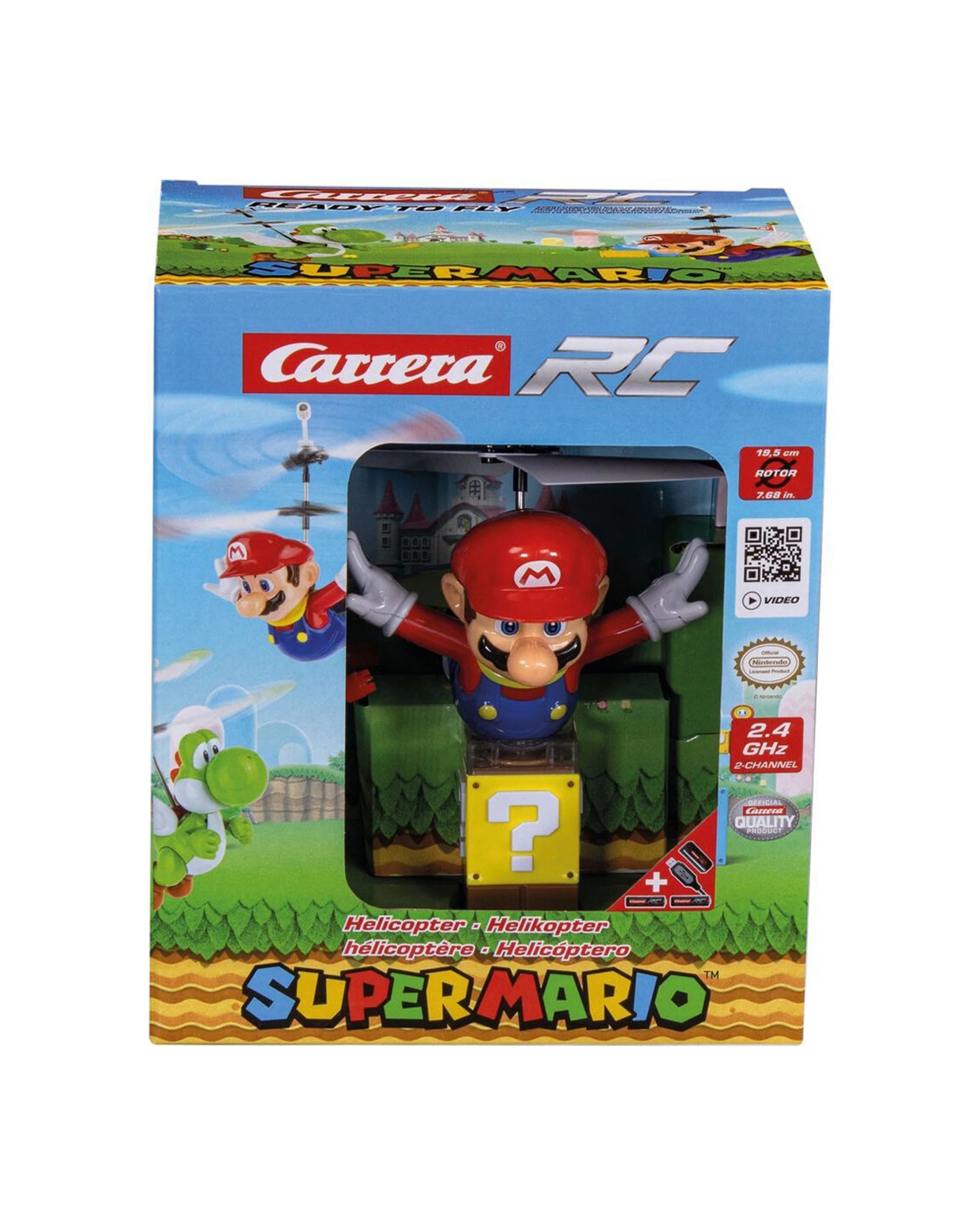 2 Carrera Nintendo Air Helicopter Super-Mario Mario RC Helicopter 2.4GHz
 - multi, 2 of 4