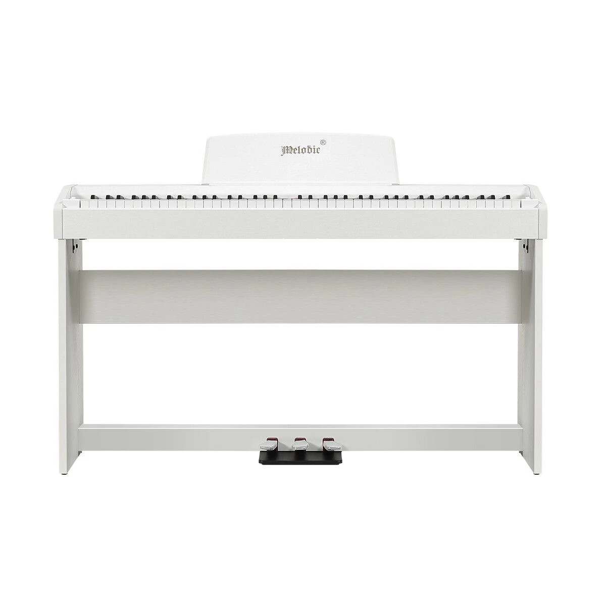 4 Melodic Hammer Action Keyboard Electric Digital Piano 88-Key Weighted, 4 of 4