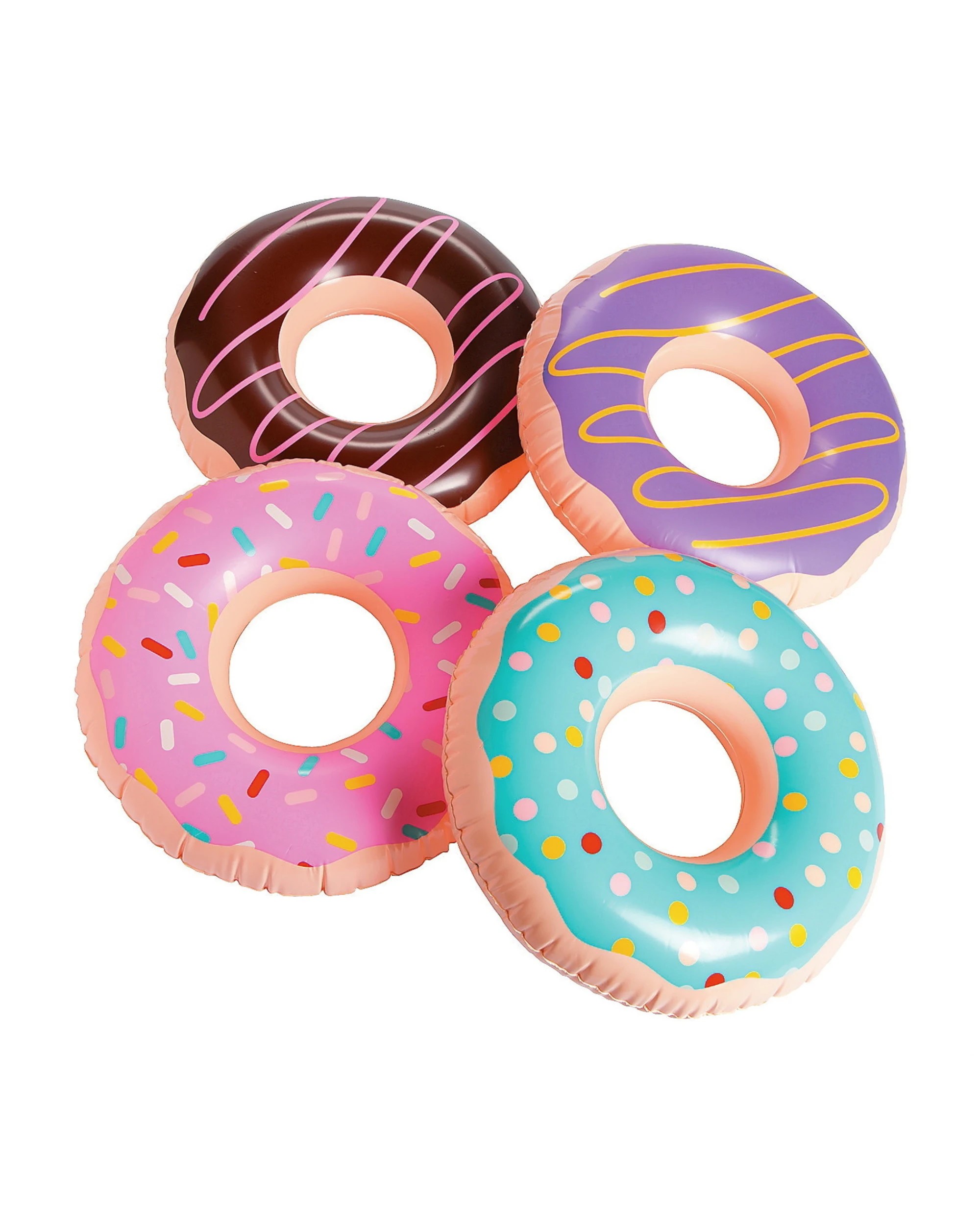 1 Partyrama Inflatable Donut 38cm Assorted, 1 of 2