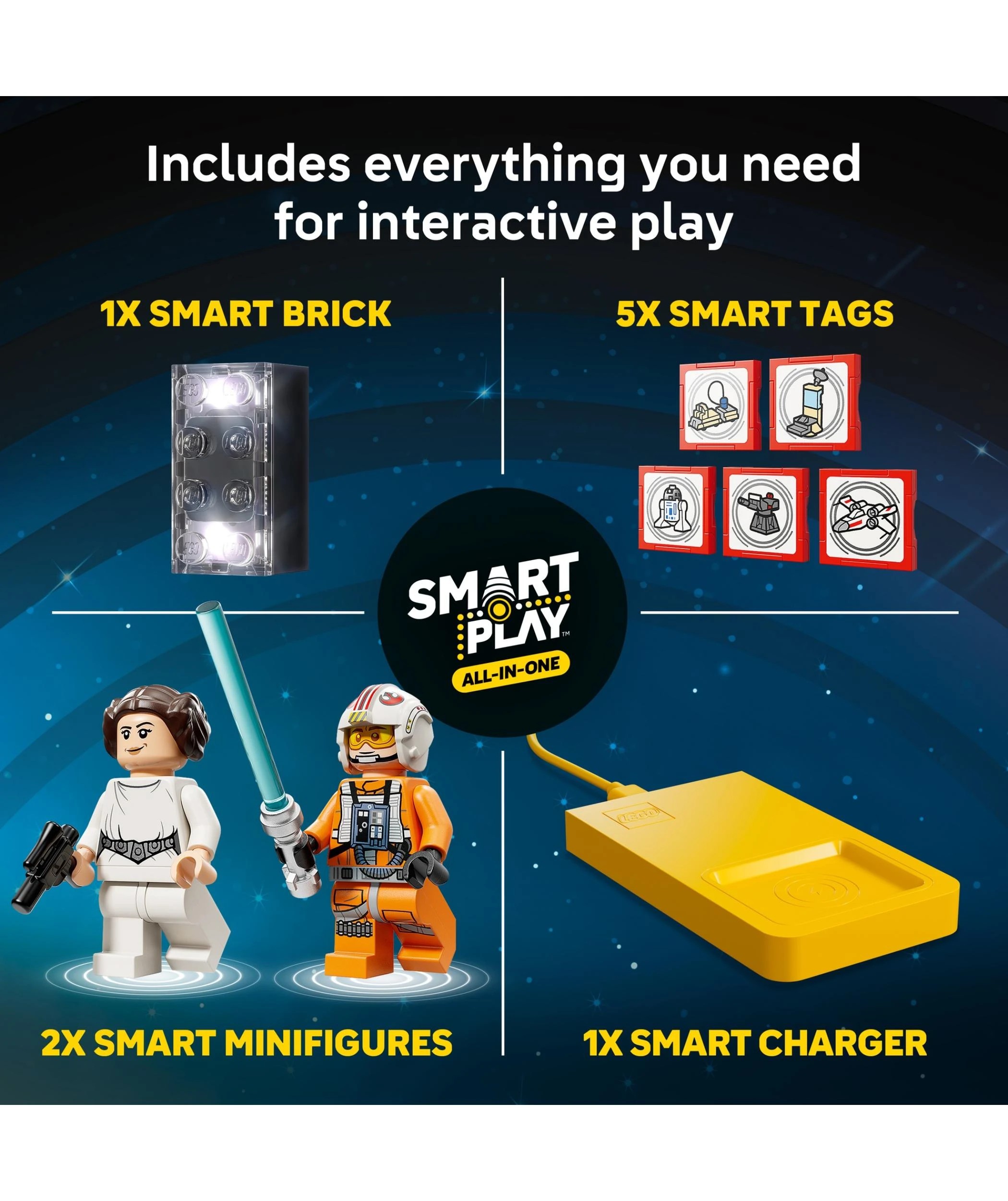 4 LEGO Star Wars SMART Play: Luke's Red Five X-Wing 75423, 4 of 10