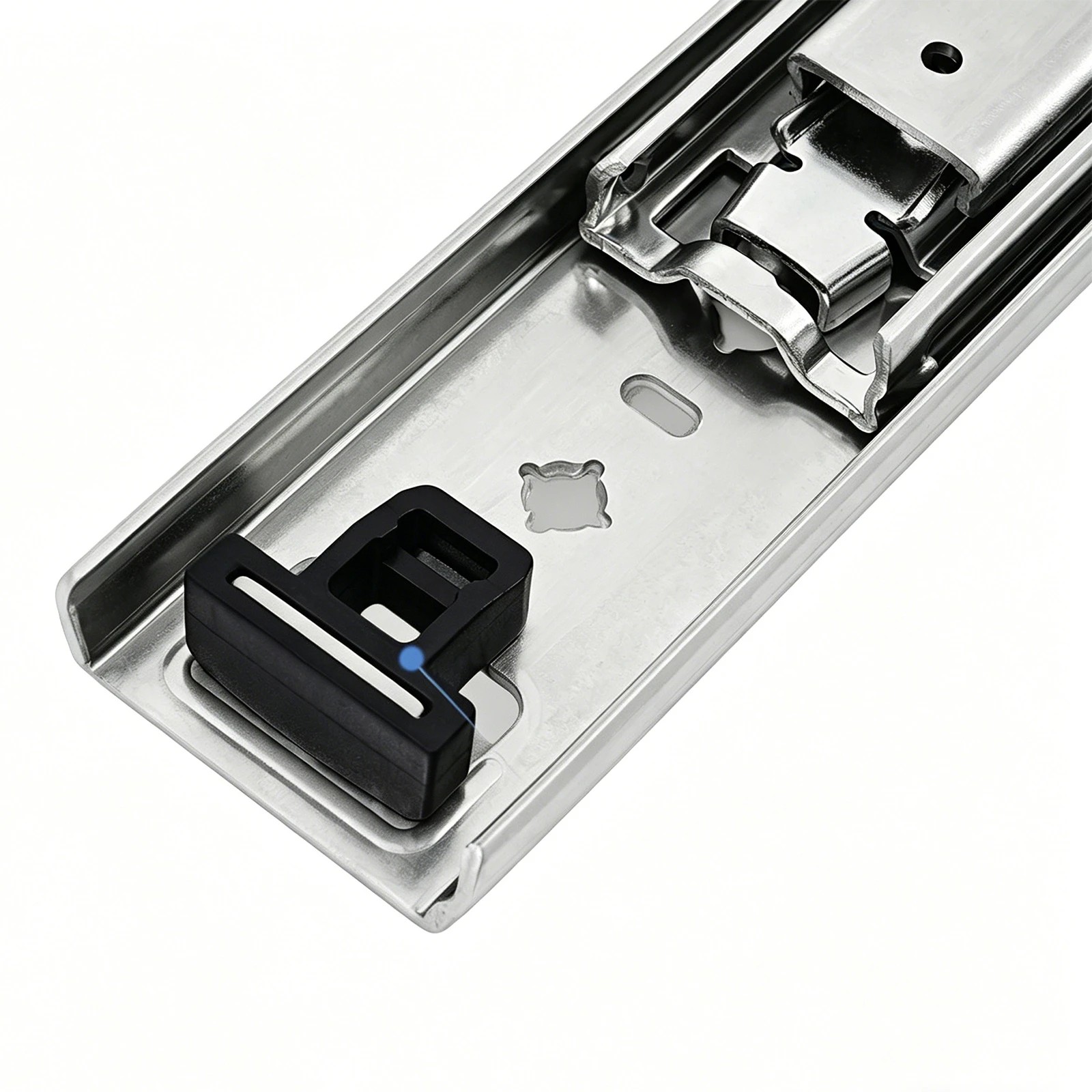 7 Ausway Drawer Runners Heavy Duty Slides Rails Cabinet, 7 of 7