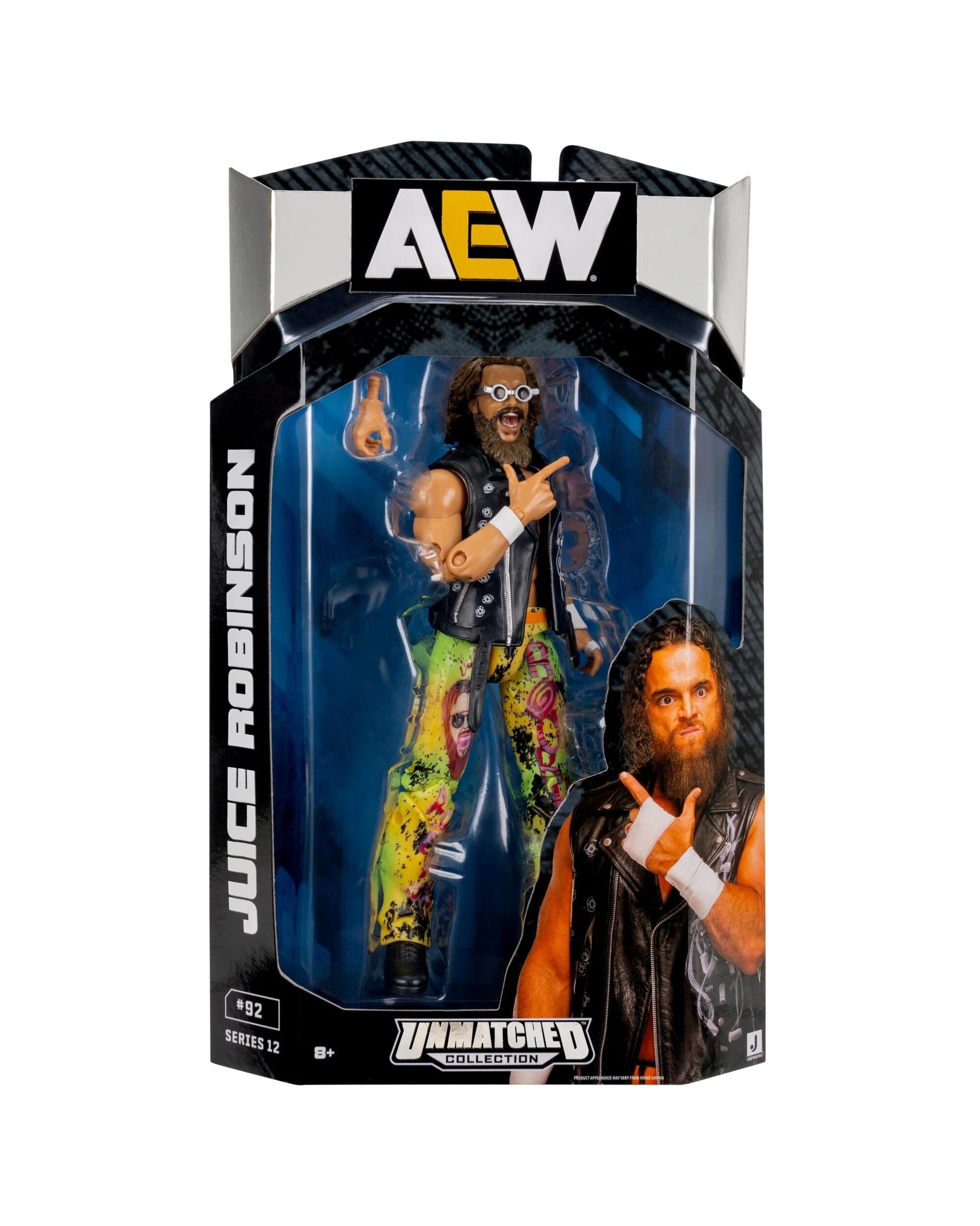 1 AEW All Elite Wrestling Unmatched Juice Robinson Figure, 1 of 4