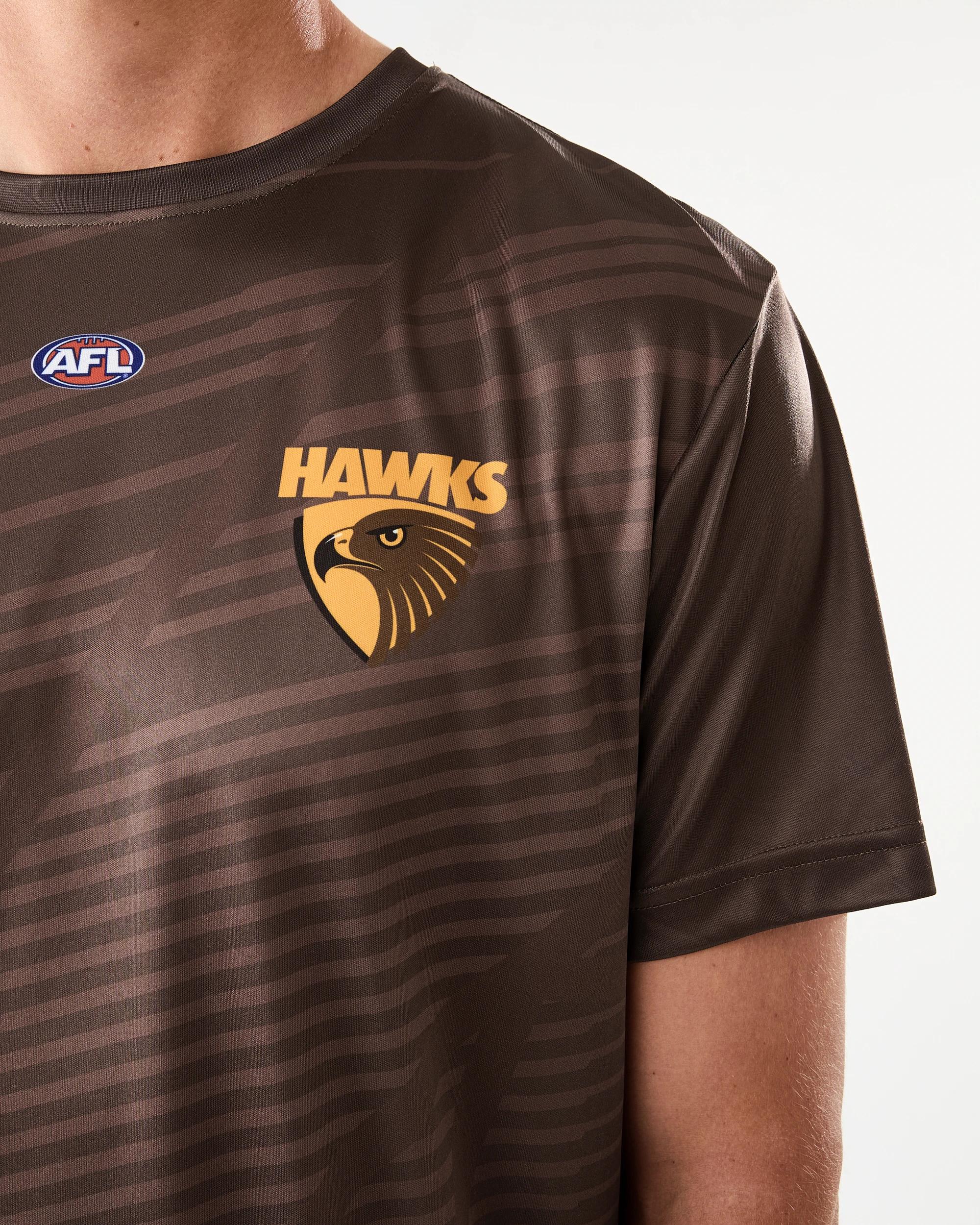 7 Official AFL Adult Training T-shirt Hawthorn, 7 of 8
