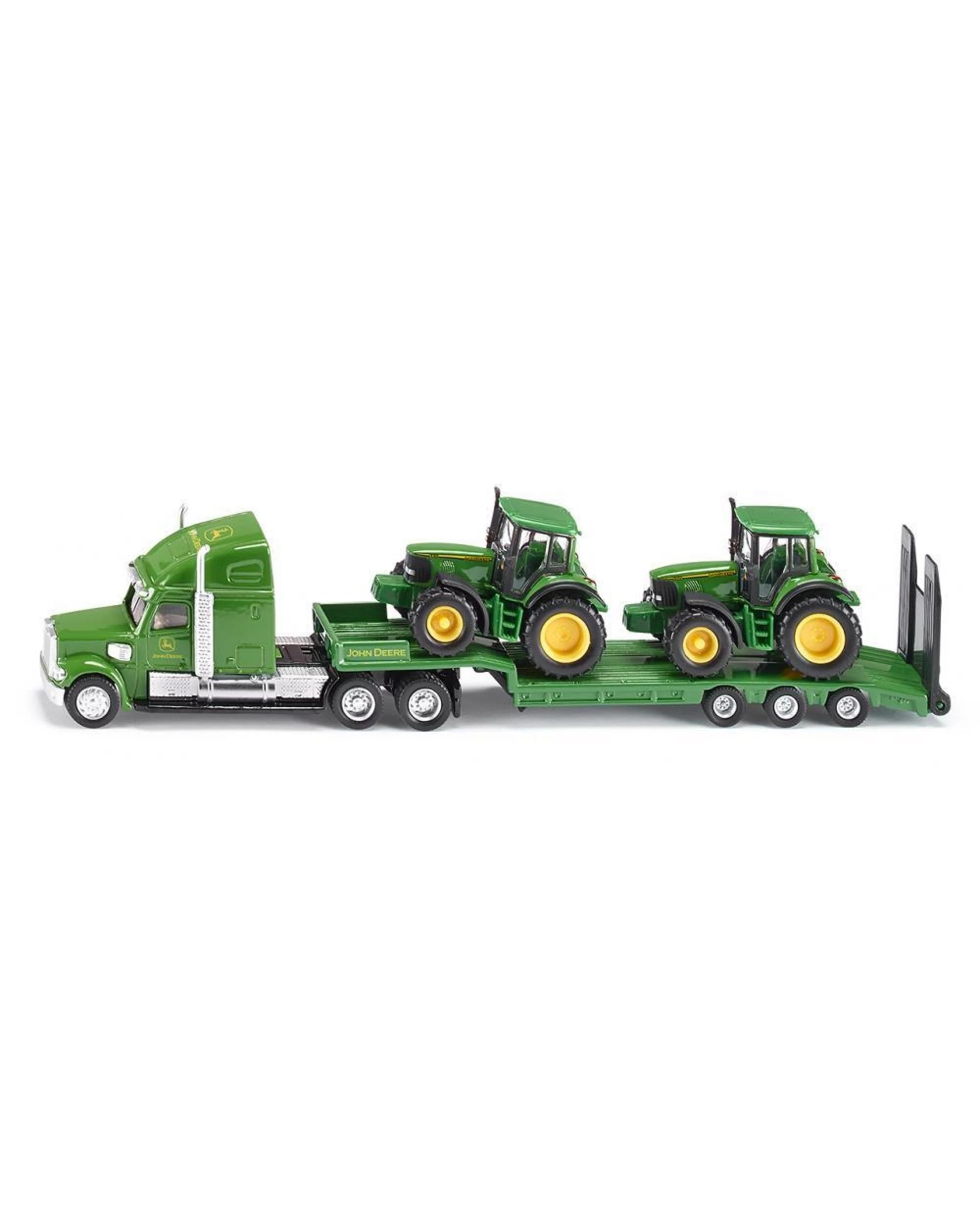 1 Siku Farmer Low Loader with John Deere Tractors 1:87 Scale, 1 of 2