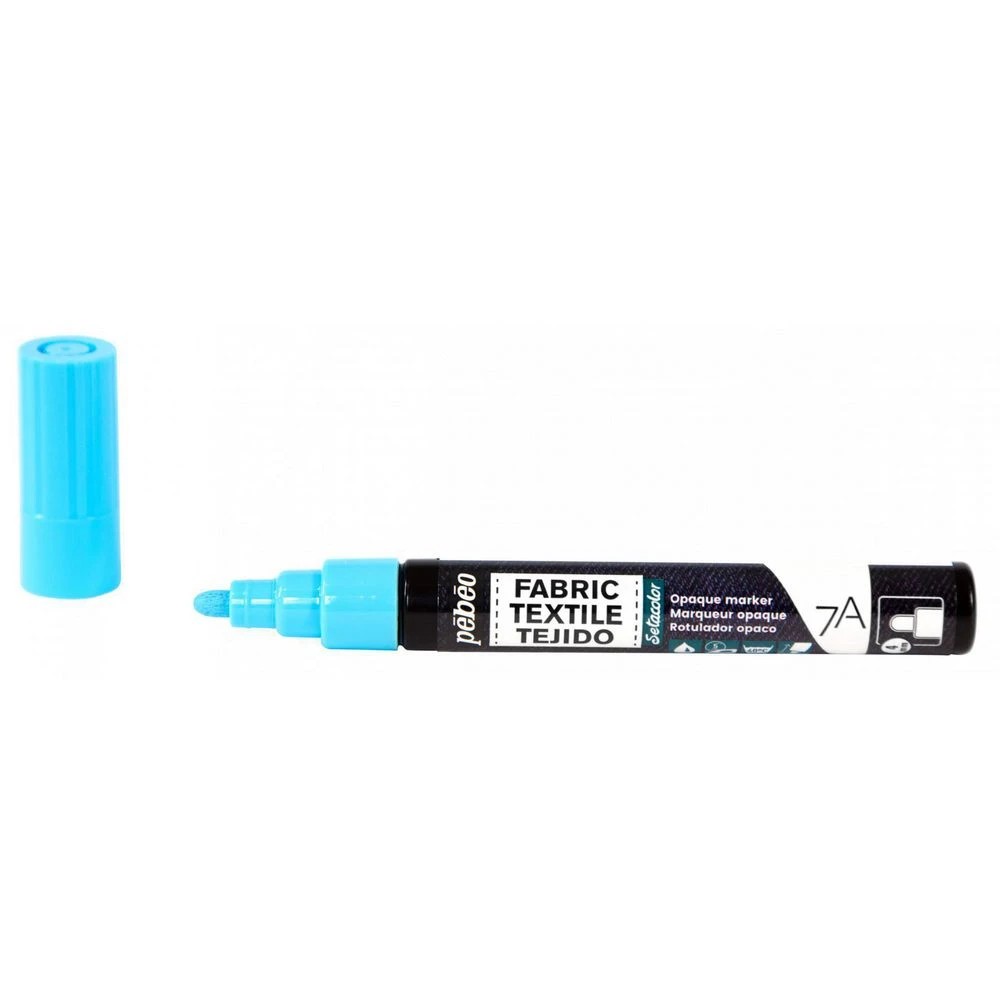 2 Pebeo 7A Opaque Marker 4mm Pastel Blue, 2 of 2