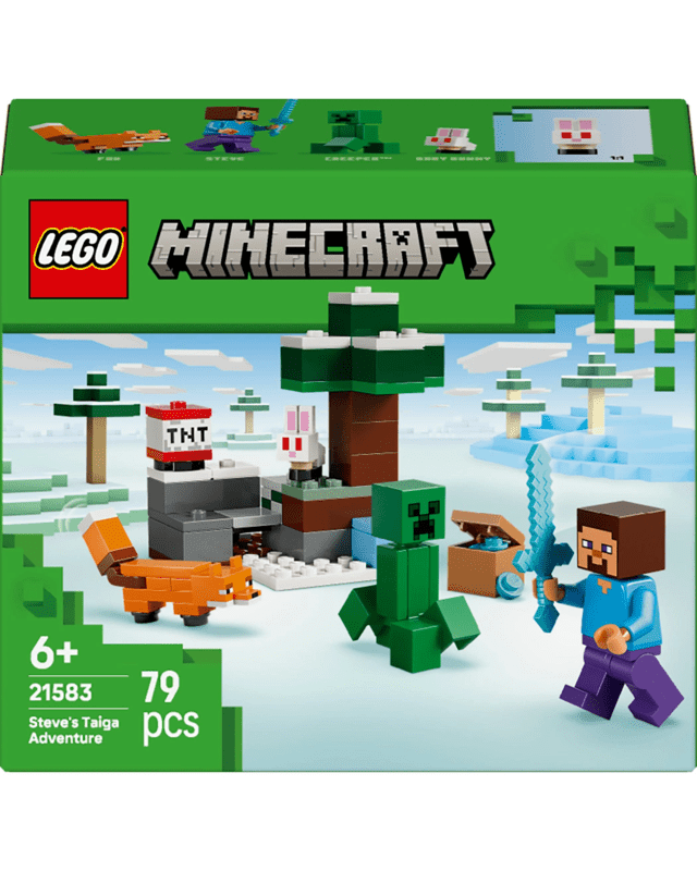 LEGO Minecraft Steve's Taiga Adventure 2