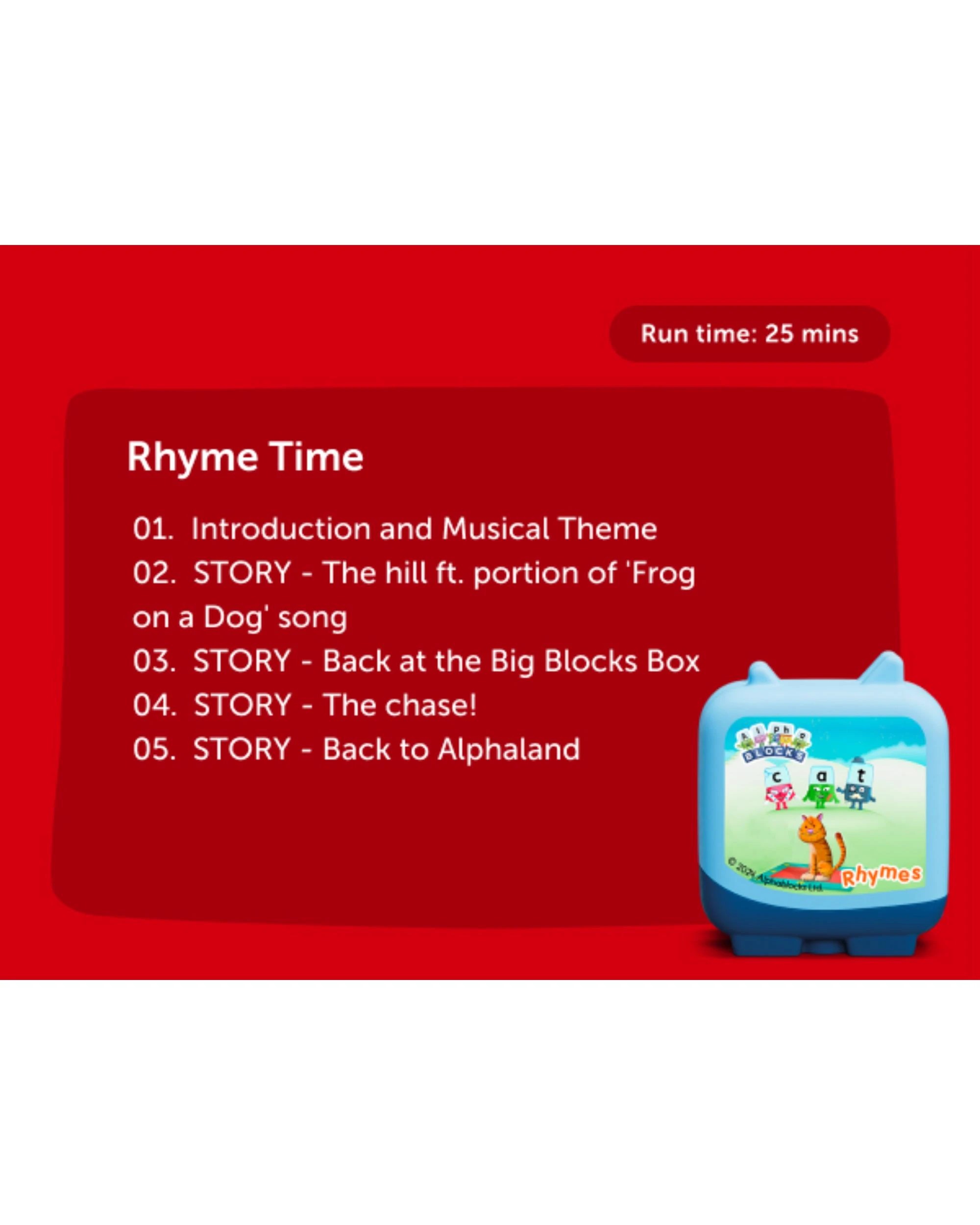 6 Tonies  Alphablocks - Alphablocks Clever Pocket Tonie - Multi, 6 of 7