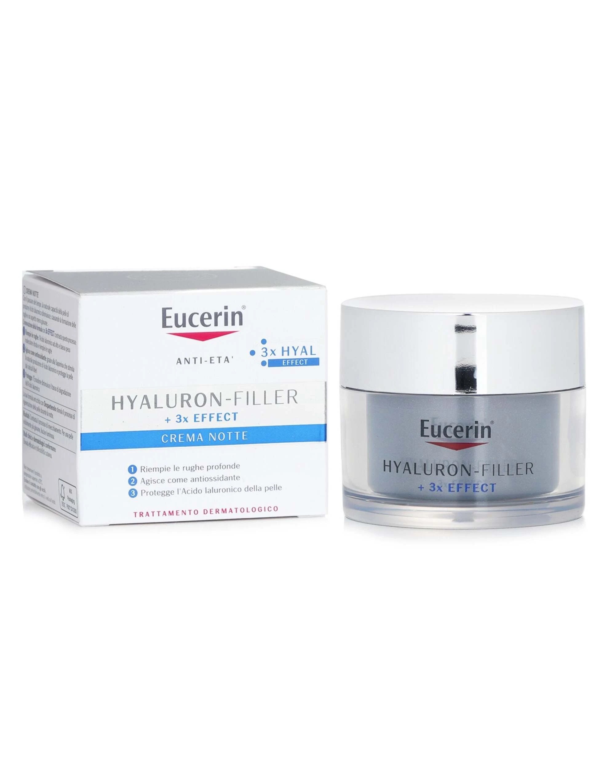 1 Eucerin Anti Age Hyaluron Filler + 3x Effect Night Cream 50ml, 1 of 2