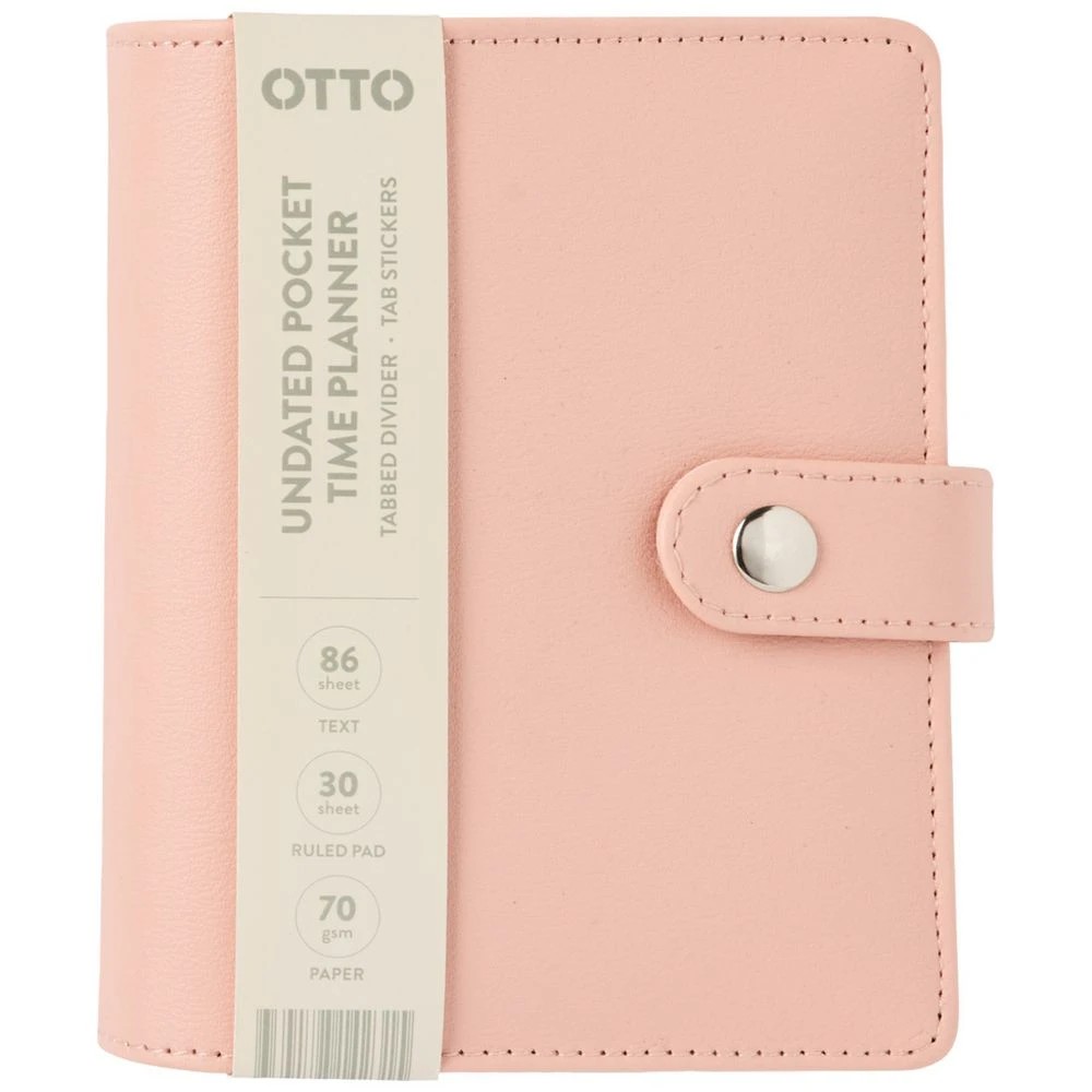 1 Otto Undated Pocket Time Planner Musk, 1 of 3