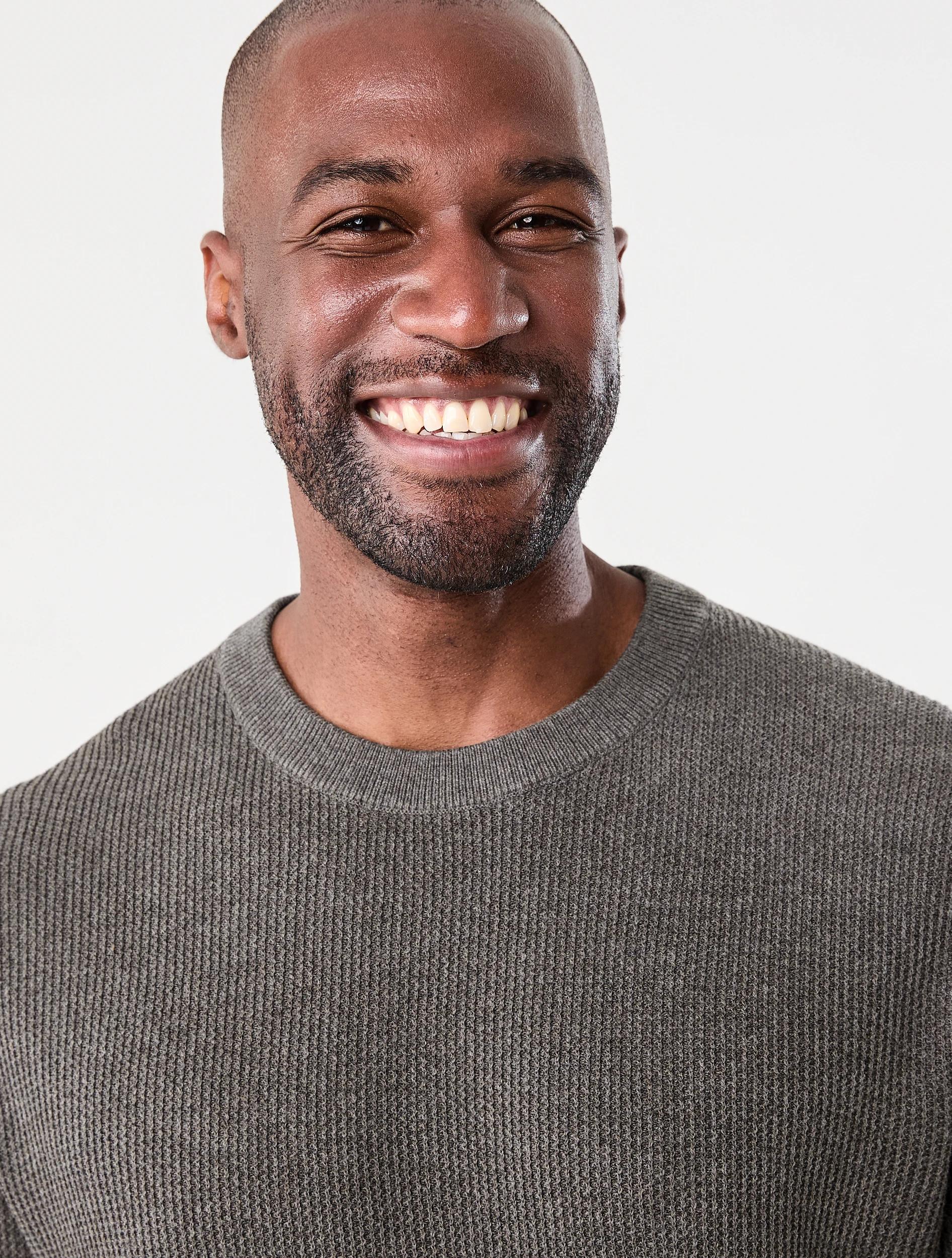 4 Lightweight Crew Neck Knit Jumper Brn Mulch, 4 of 7