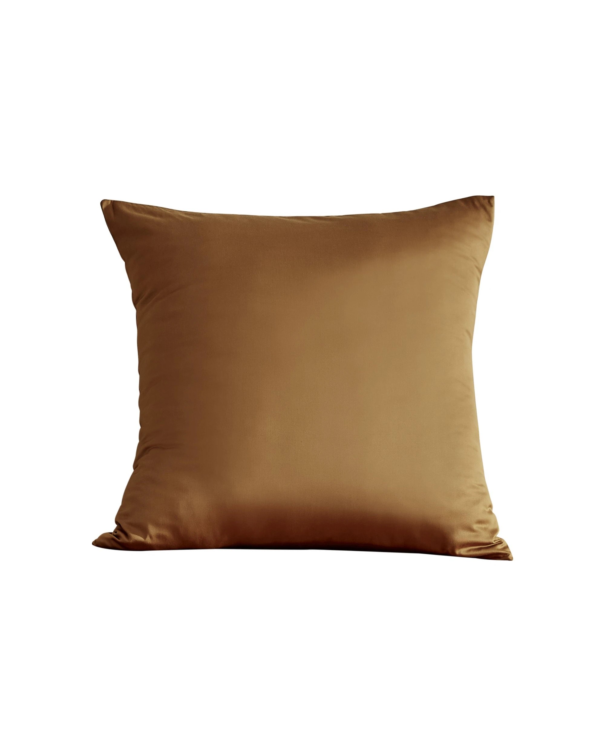 2 Serene 400TC Bamboo Cotton Sateen Euro Pillowcase - Rust, 2 of 3