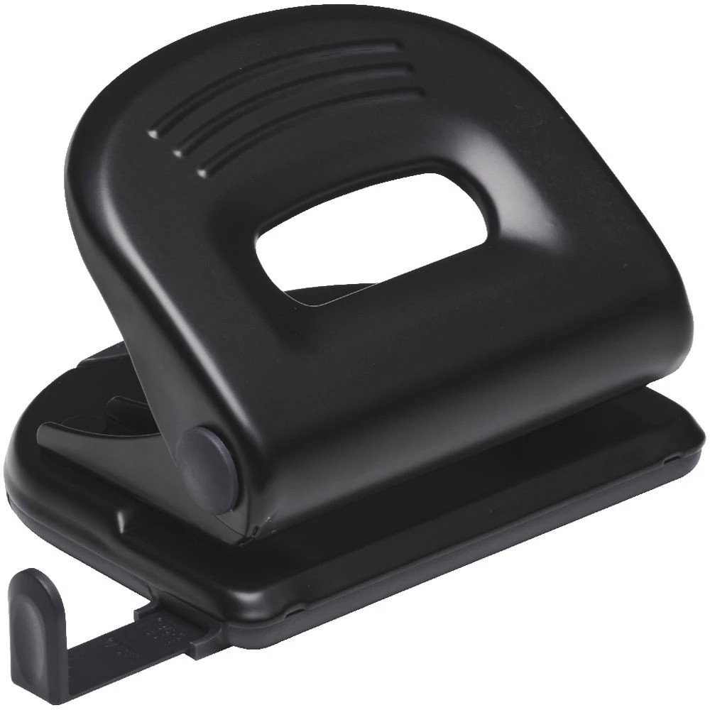2 J.Burrows Metal Medium 2 Hole Punch Black, 2 of 3