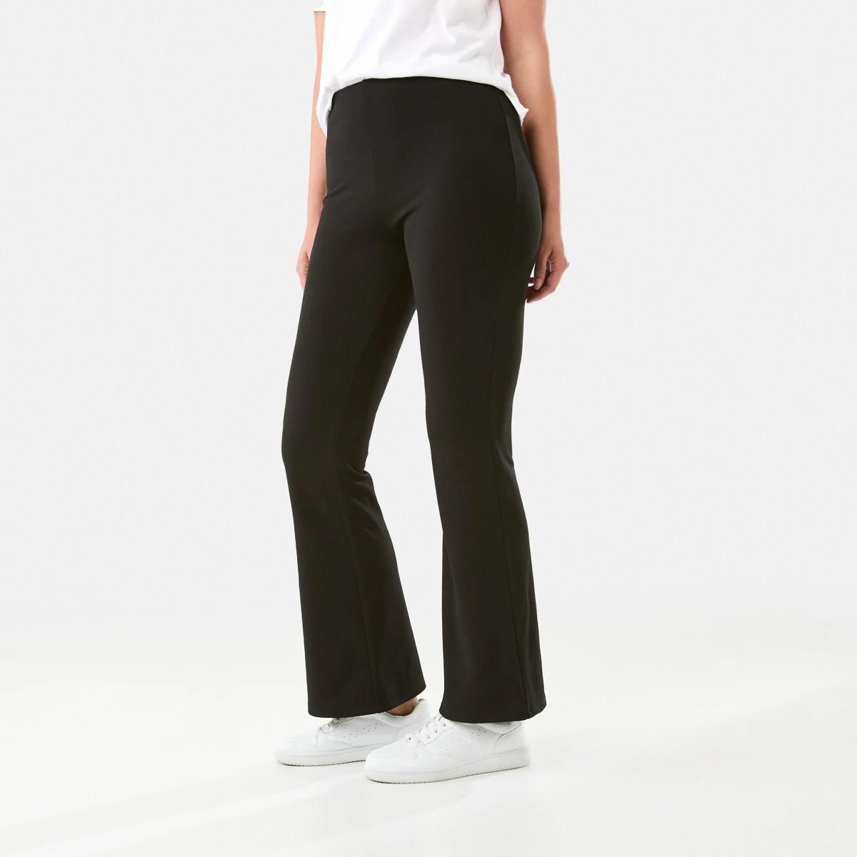 2 Flared Pull-on Pants Black, 2 of 5