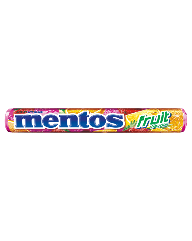 Mentos Candy Fruit Roll Chewy Dragees 3