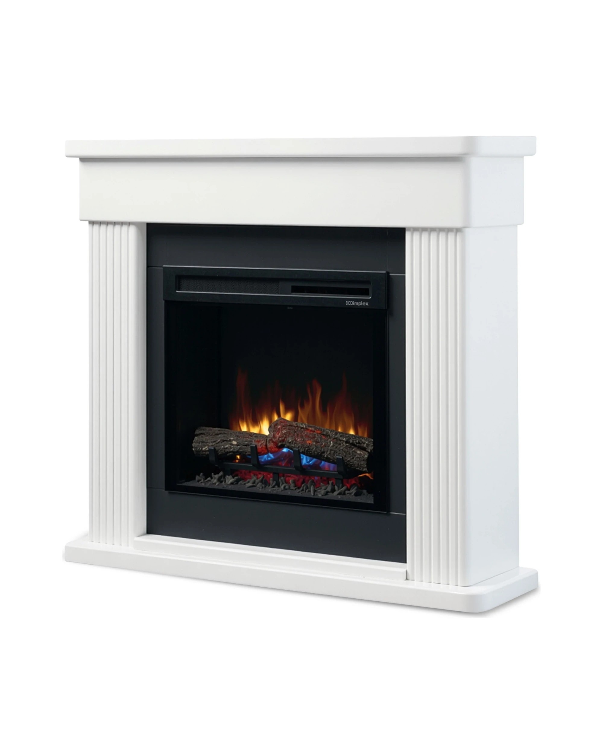 Dimplex Portland 2kW Mini Mantel Freestanding Electric Fireplace Heater ...