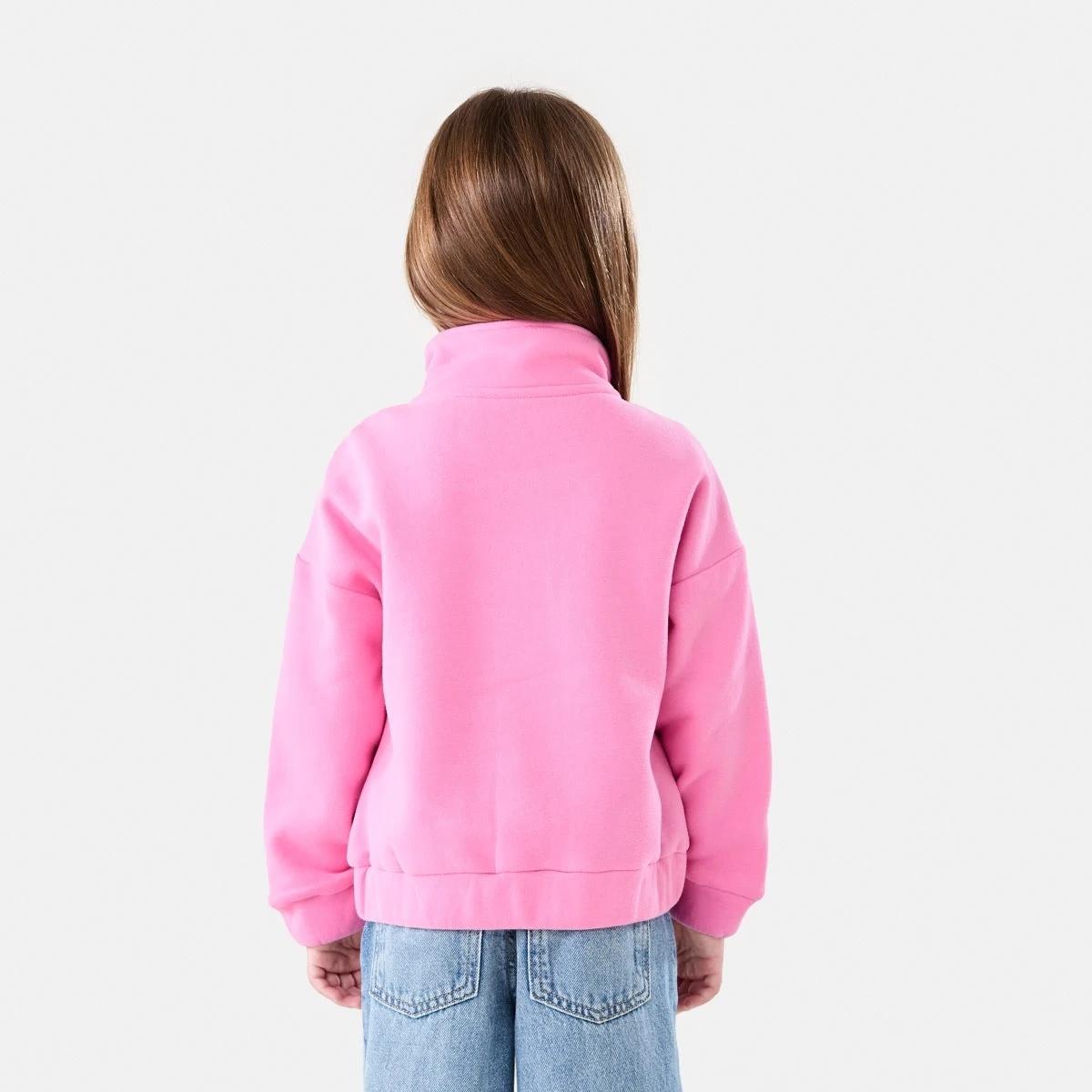 2 Quarter Zip Fleece Sweatshirt Lovely, 2 of 8