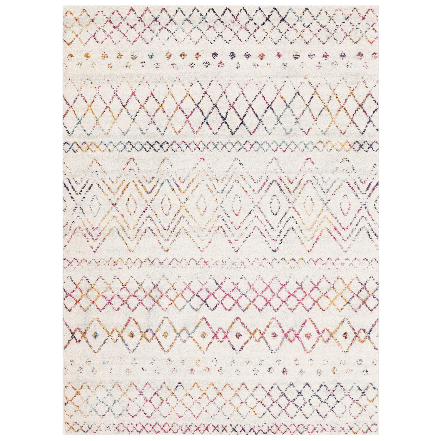 2 Common Ground Rugs Bluebay 453 400x300cm - Extra Extra Large Floor Rug - White, 2 of 6