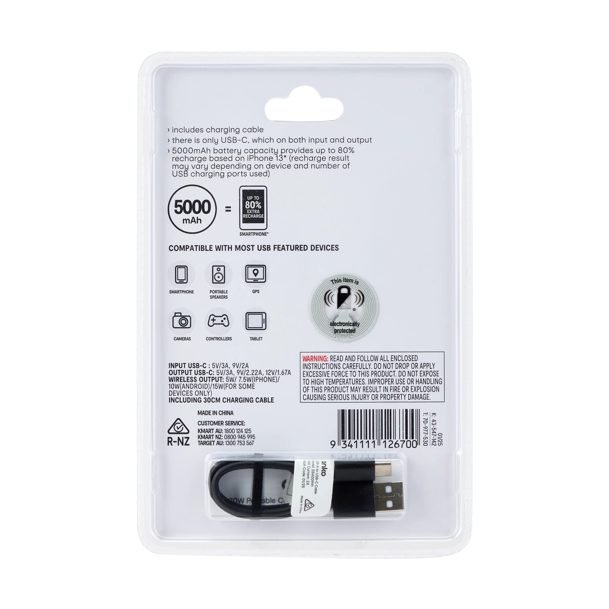 10 5000mAh Portable Charger with Stand, 10 of 10